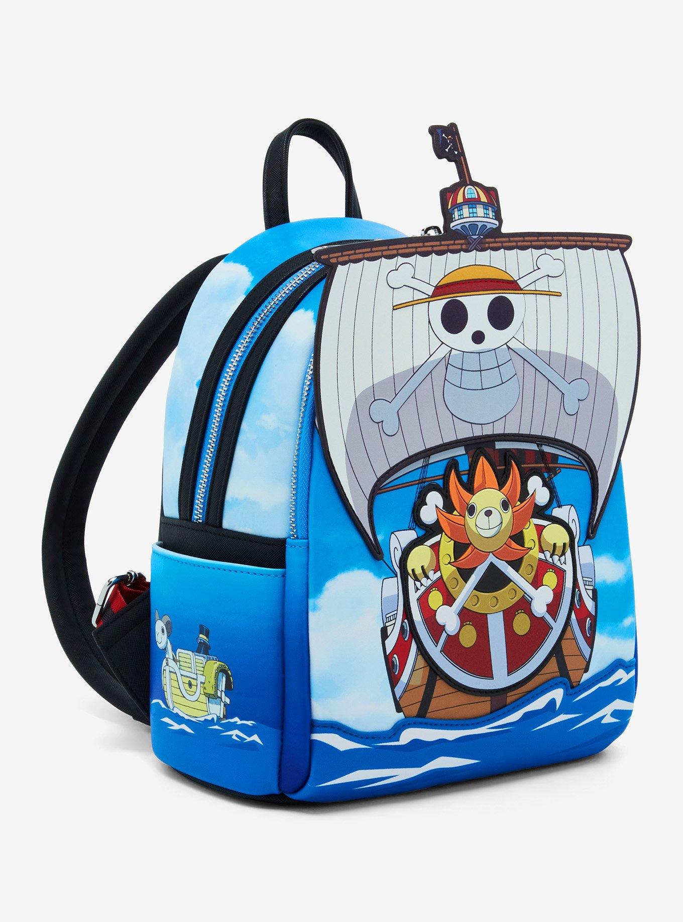 Loungefly One Piece Thousand Sunny Mini Backpack - BoxLunch Exclusive, , hi-res