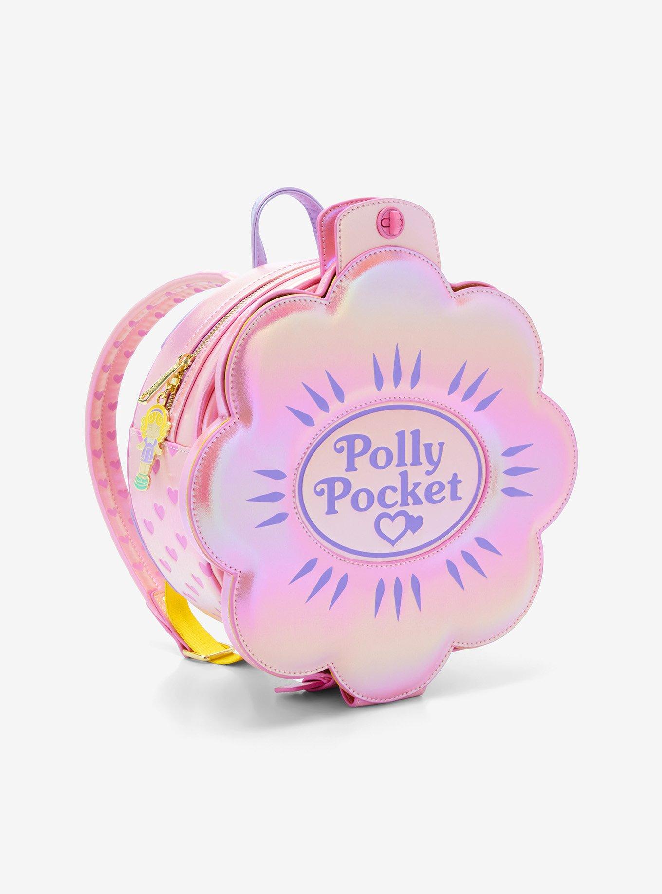 Loungefly Polly Pocket Compact Playset Figural Mini Backpack, , alternate