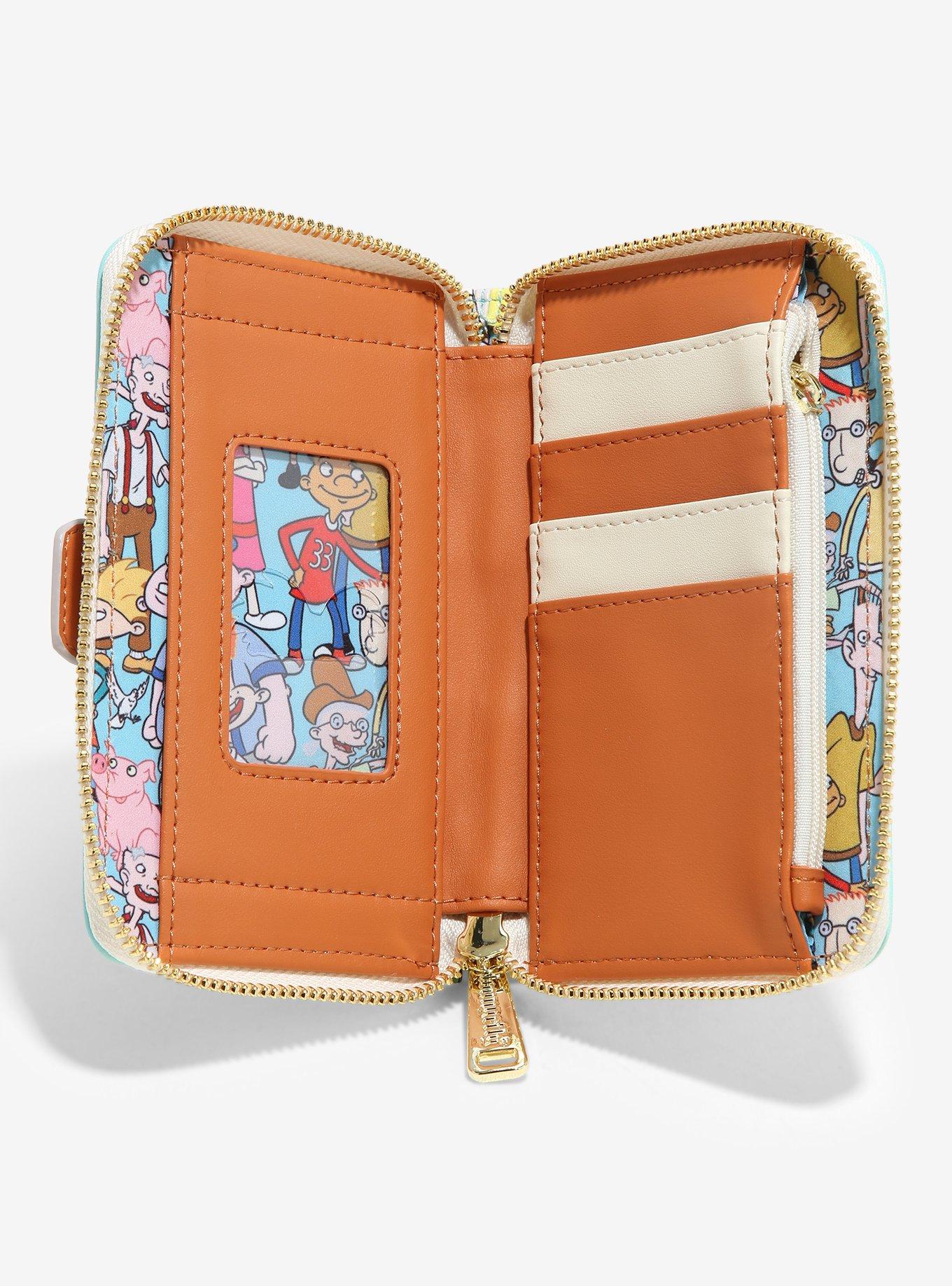 Loungefly Nickelodeon Hey Arnold! House Zip Wallet