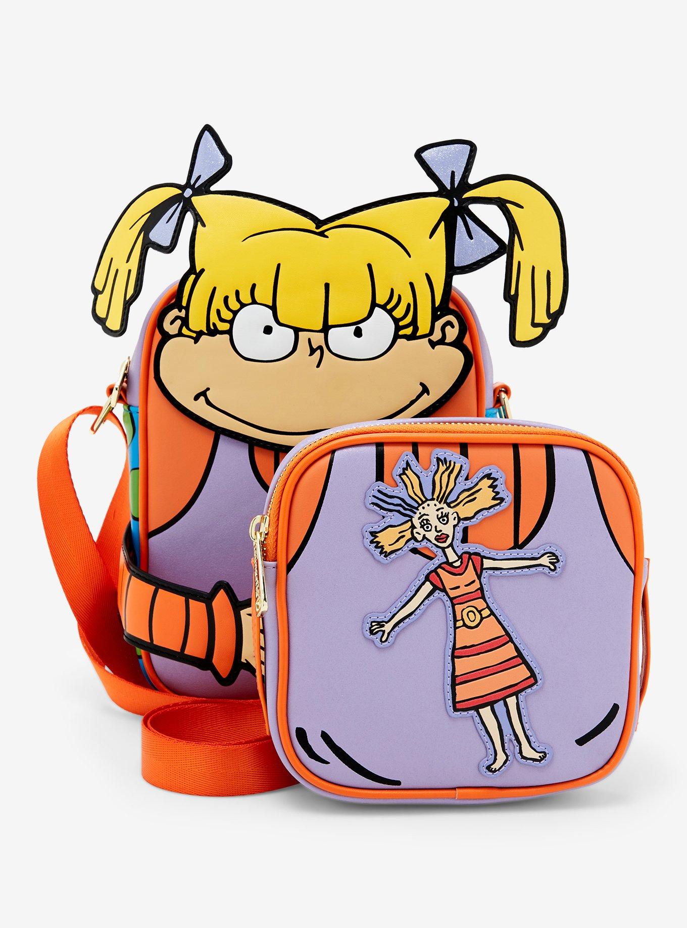 Loungefly Rugrats Angelica Figural Crossbody Bag