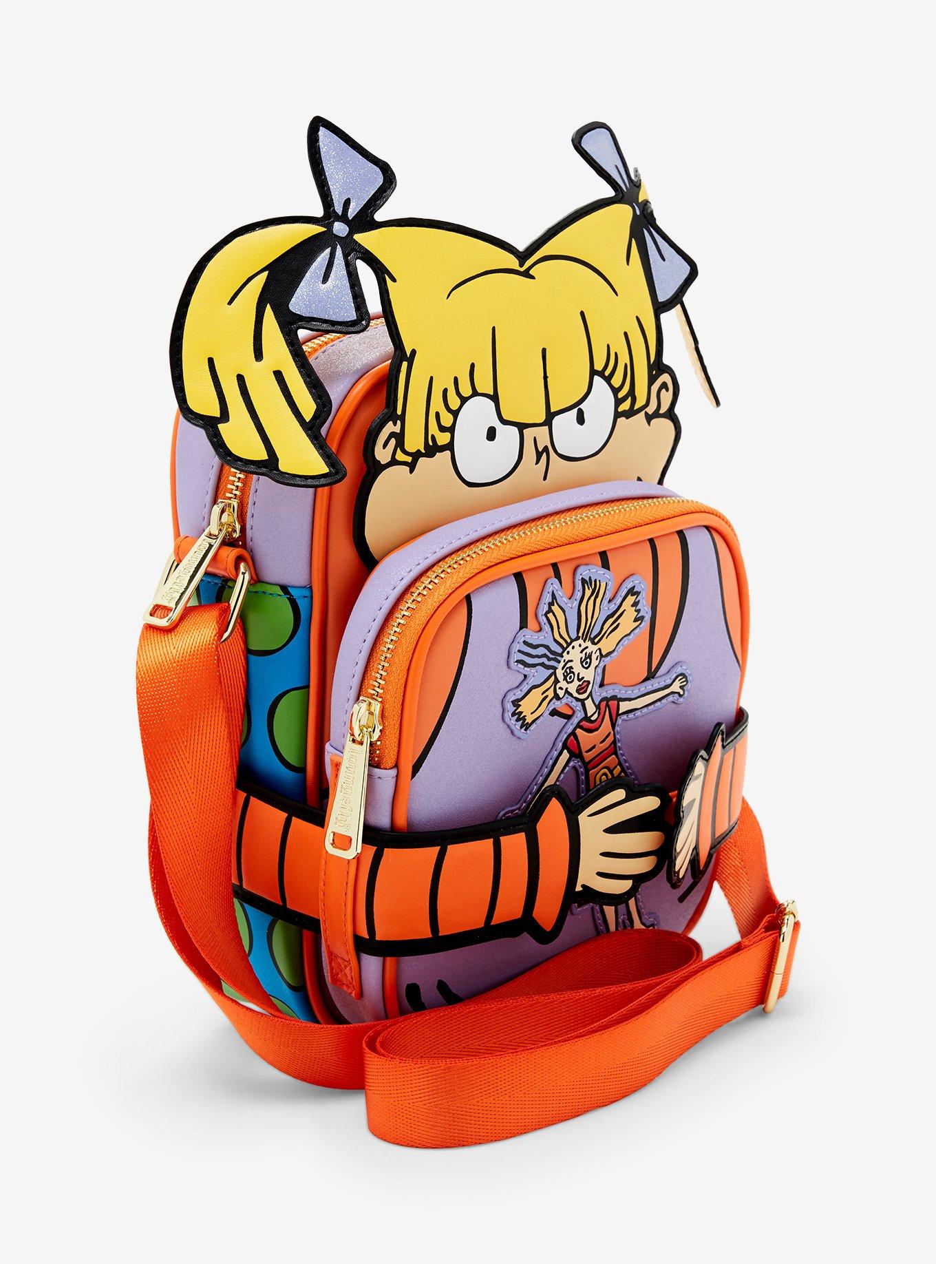 Loungefly Rugrats Angelica Figural Crossbody Bag