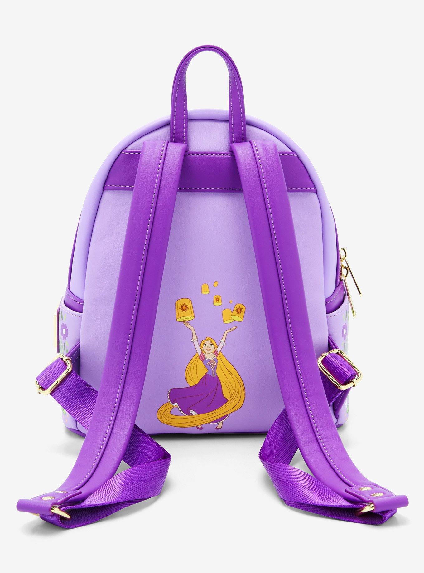 Loungefly Disney Tangled Rapunzel Lenticular Mini Backpack