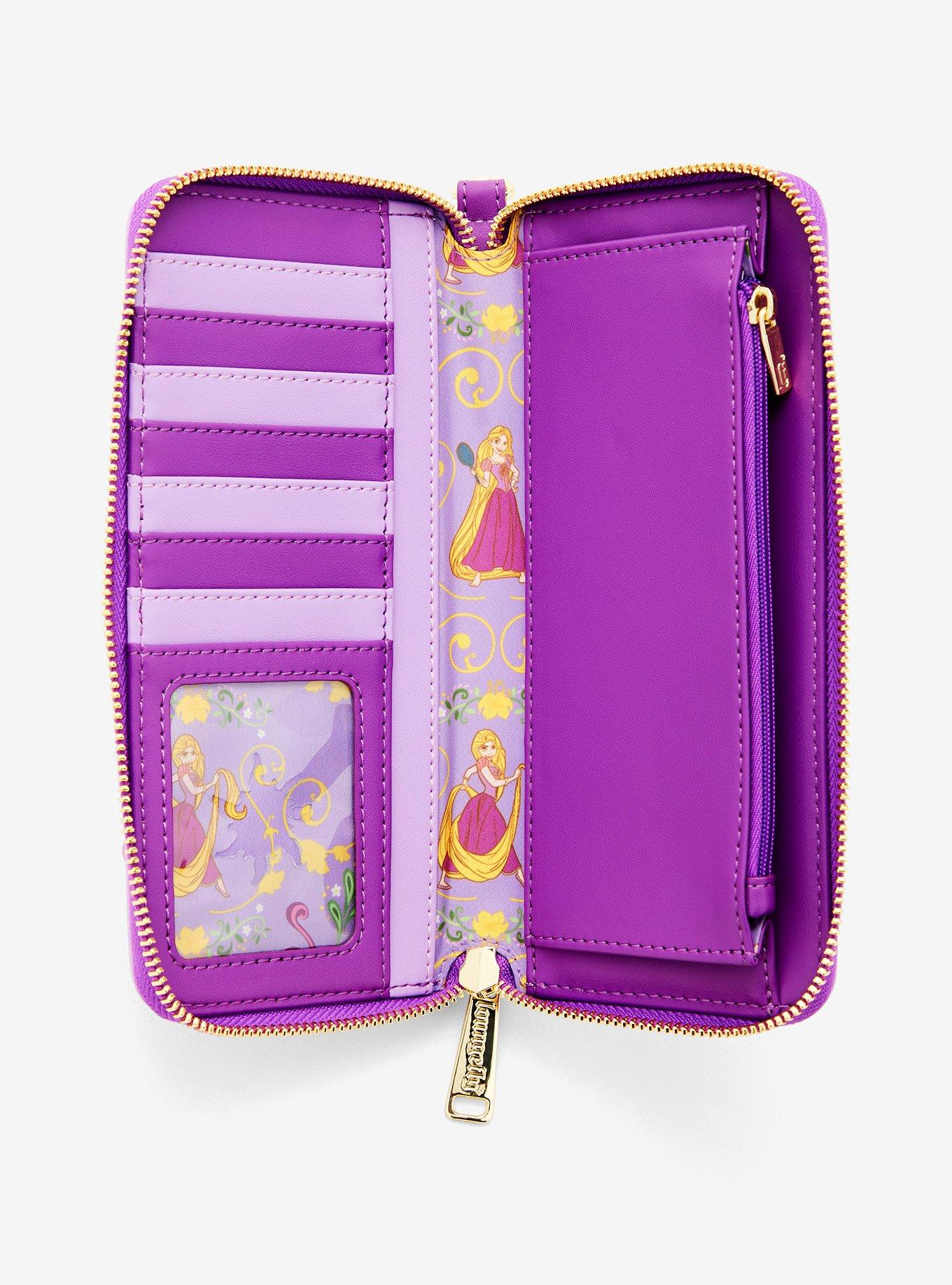 Loungefly Disney Tangled Flynn Rider & Maximus Frame Lenticular Wristlet Wallet, , alternate