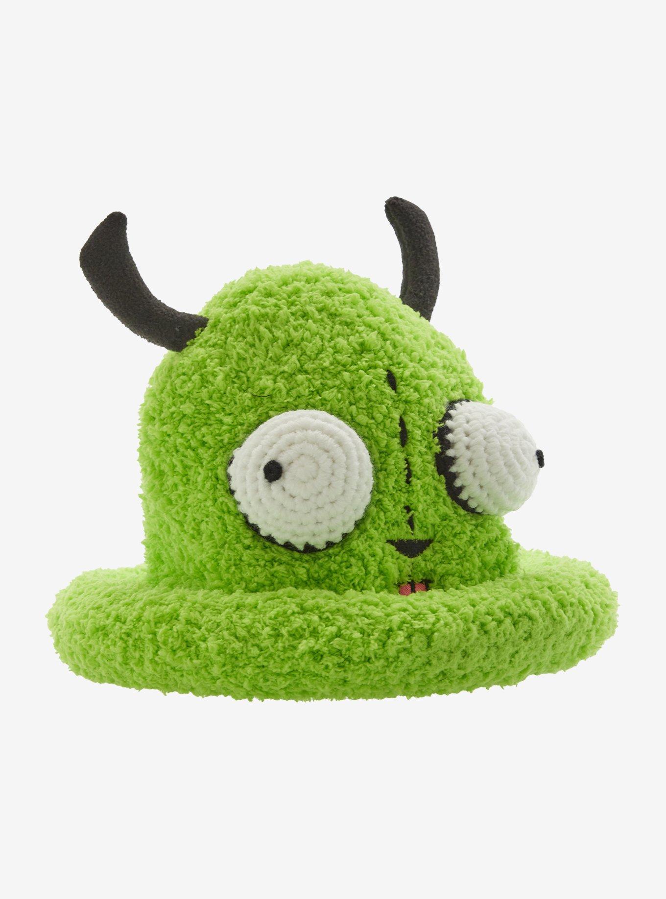 Invader Zim GIR Plush Rolled Brim Beanie, , hi-res