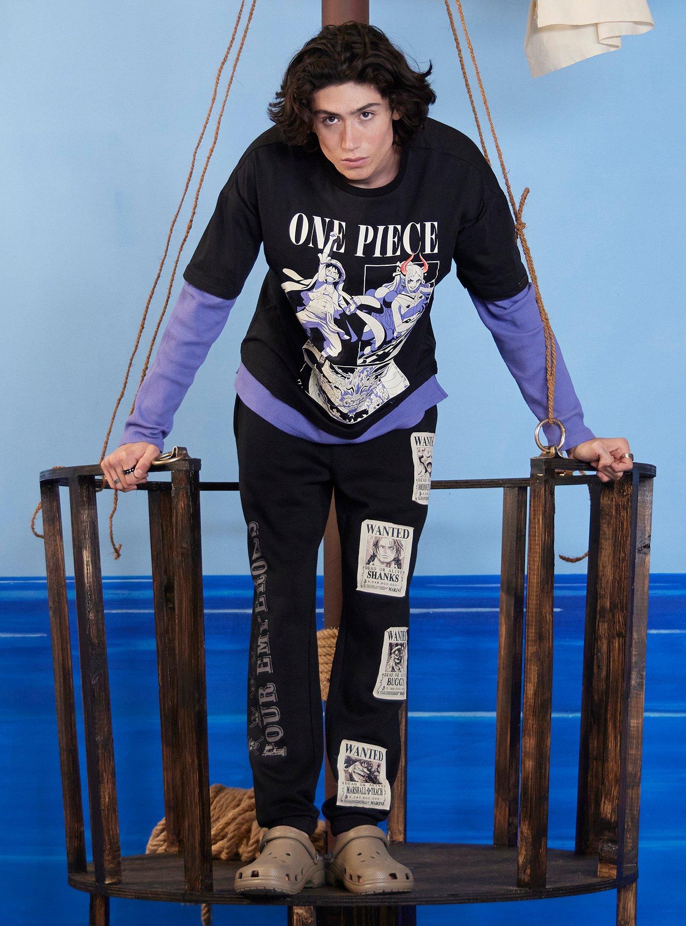 One Piece Wano Trio Twofer Long-Sleeve T-Shirt, MULTI, alternate