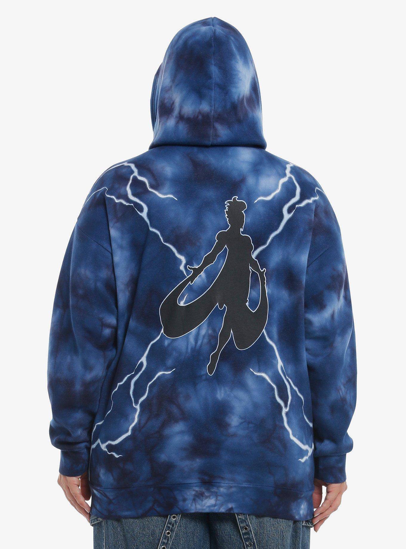 Her Universe Marvel X-Men '97 Storm Tie-Dye Girls Hoodie Plus