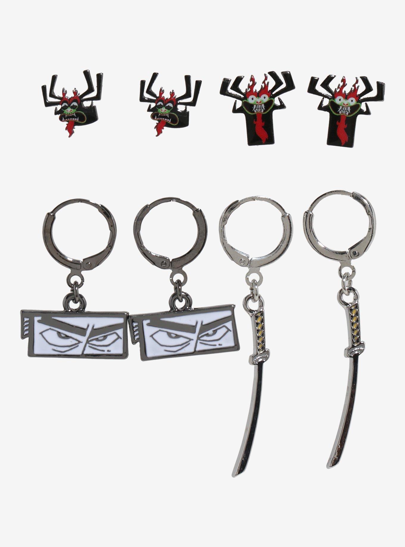 Samurai Jack Aku Earring Set, , hi-res