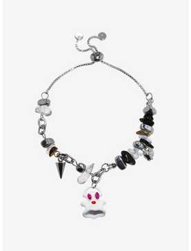 Thorn & Fable Dark Stone Ghost Chain Bracelet, , hi-res