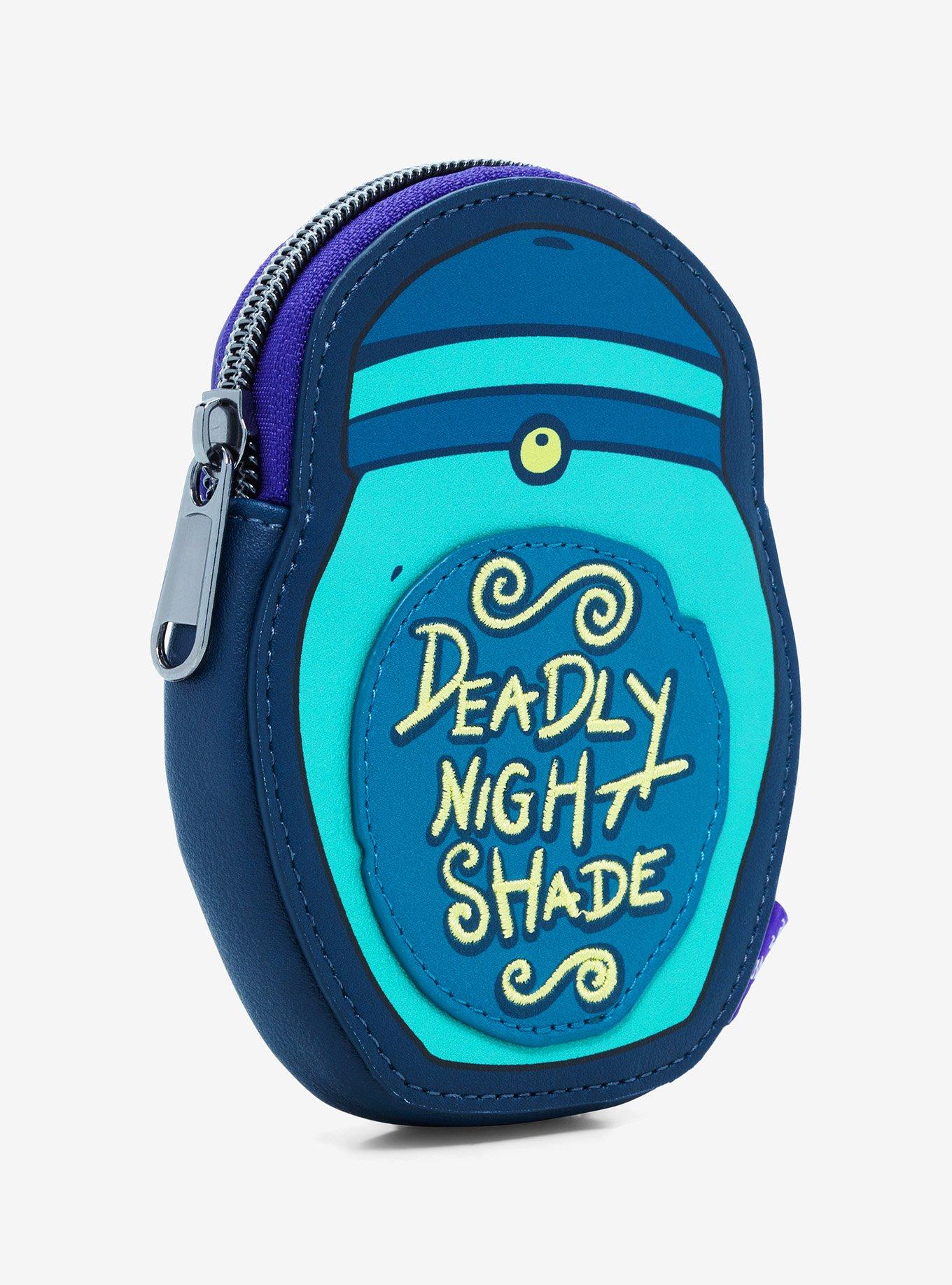 Loungefly The Nightmare Before Christmas Deadly Night Shade Figural Coin Purse, , alternate