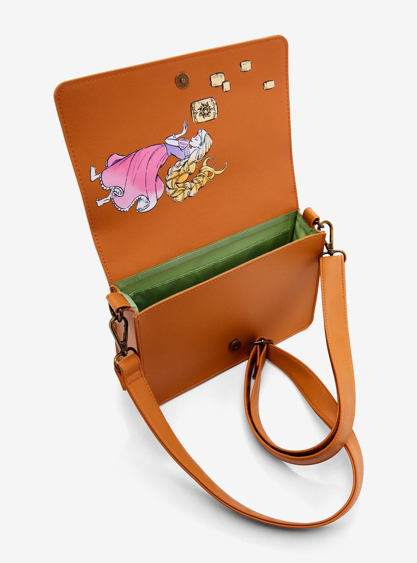 Disney Tangled Rapunzel Book Crossbody Bag, , alternate