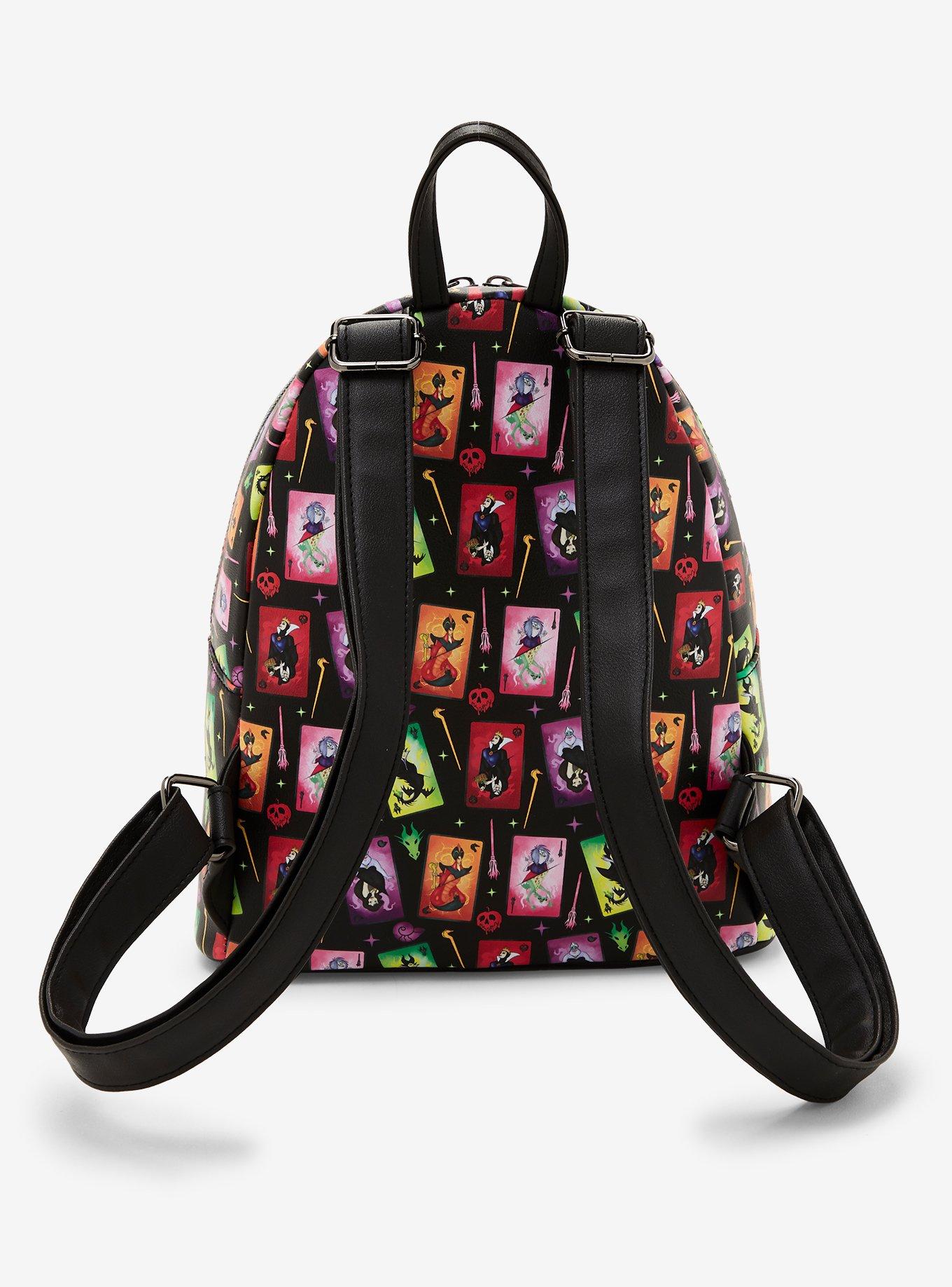 Loungefly Disney Villains Cards Mini Backpack, , alternate