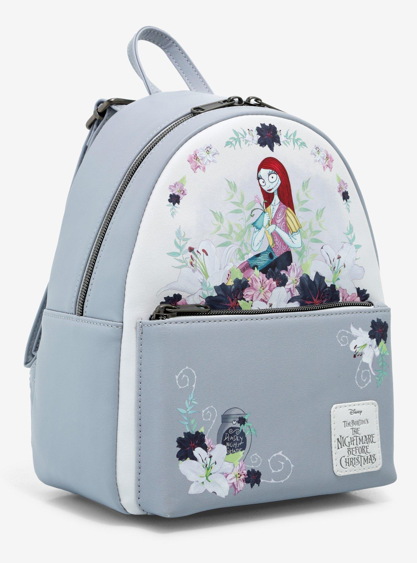Loungefly The Nightmare Before Christmas Sally Florals Mini Backpack, , alternate