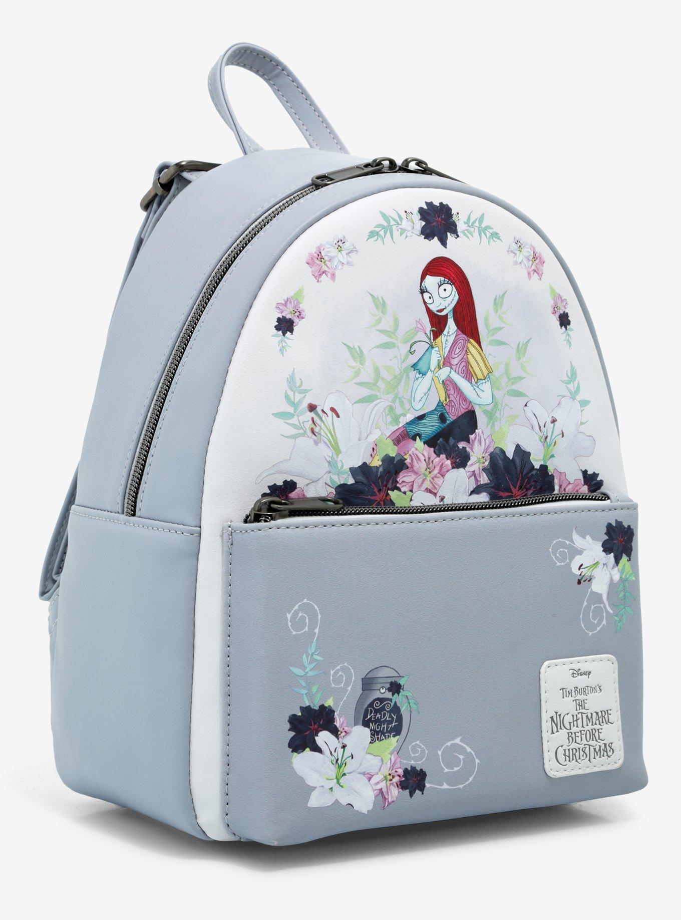 Loungefly The Nightmare Before Christmas Sally Florals Mini Backpack, , hi-res