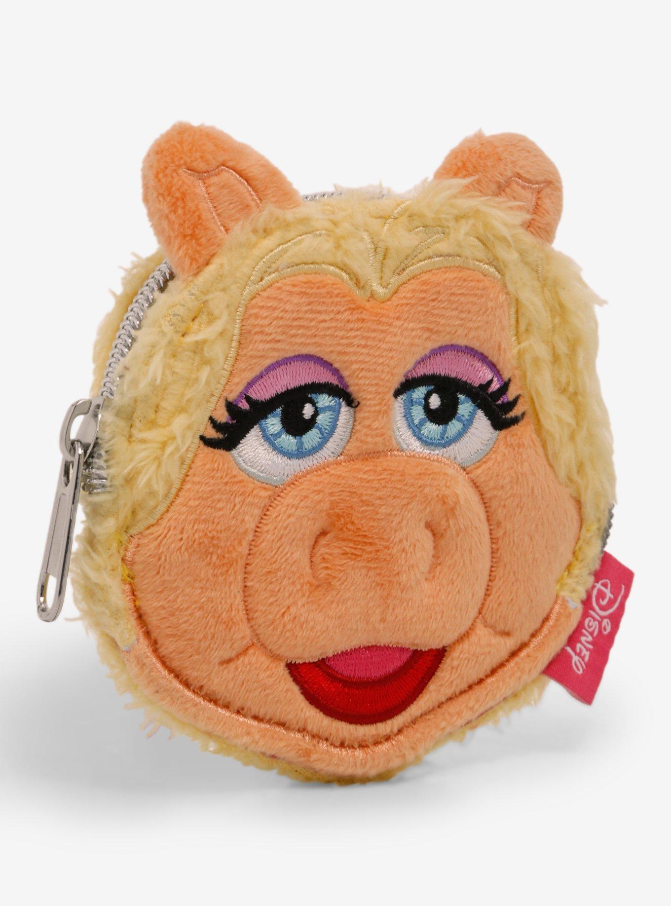 Loungefly Disney The Muppets Miss Piggy Fuzzy Mini Coin Pouch, , alternate