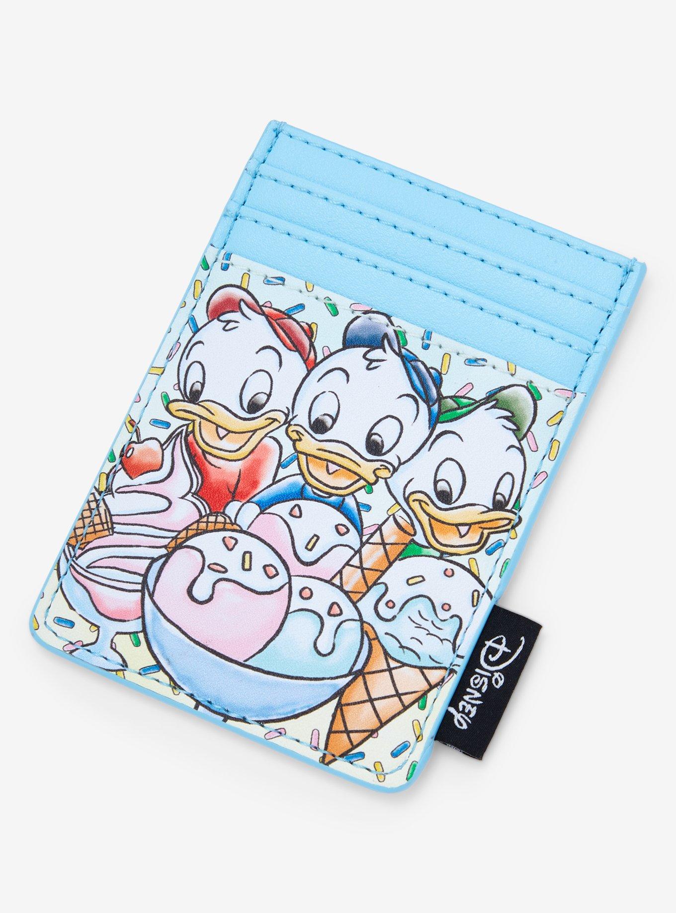 Loungefly Disney Donald Duck Nephews Ice Cream Cardholder, , alternate