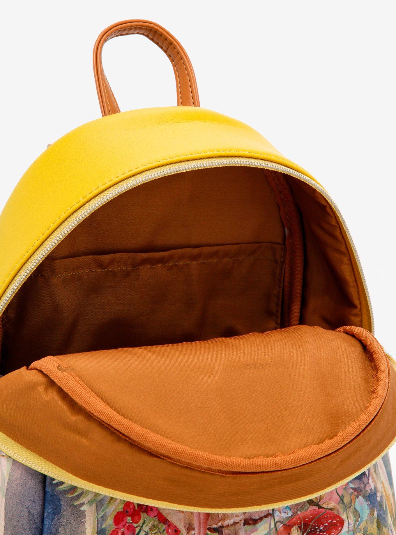 Loungefly Disney Tinker Bell Mushroom Forest Scene Mini Backpack, , alternate