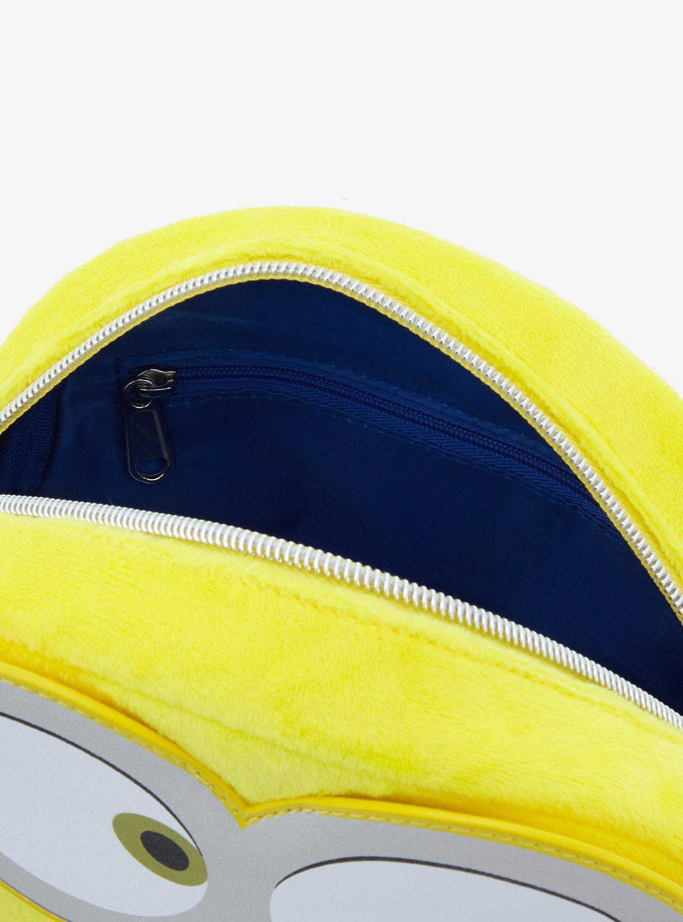 Loungefly Minions Bob Fuzzy Crossbody Bag, , alternate