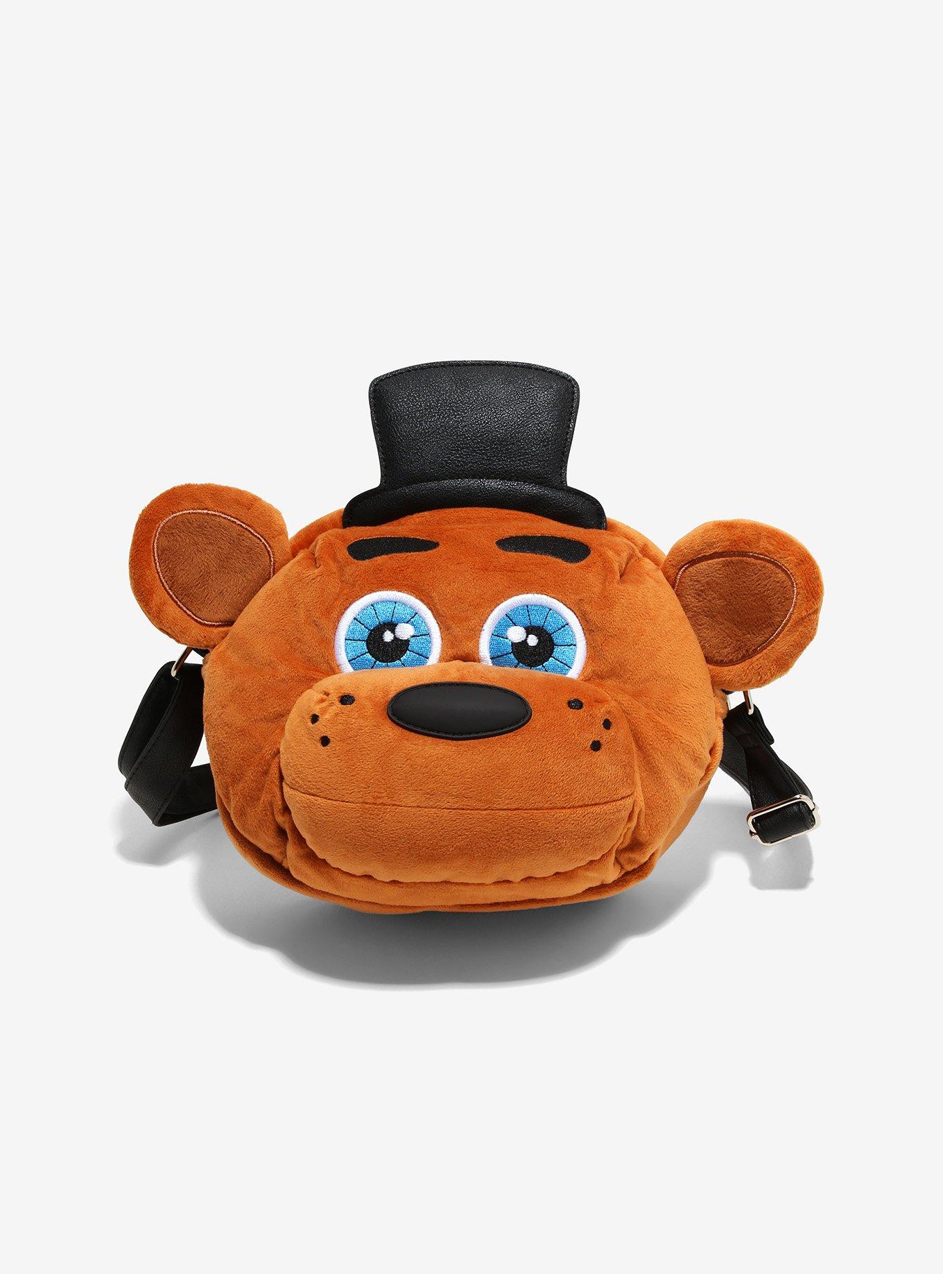 Five Nights At Freddy's Freddy Fazbear Plush Crossbody Bag, , alternate