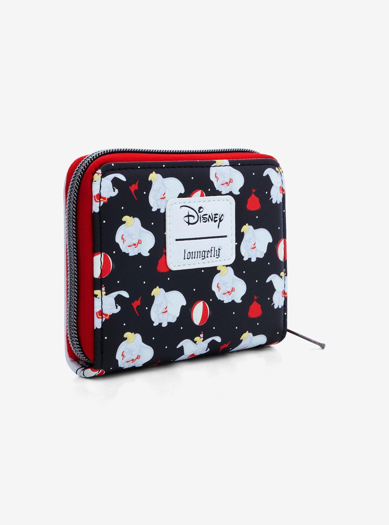Loungefly Disney Dumbo Circus Icons Mini Zipper Wallet, , alternate