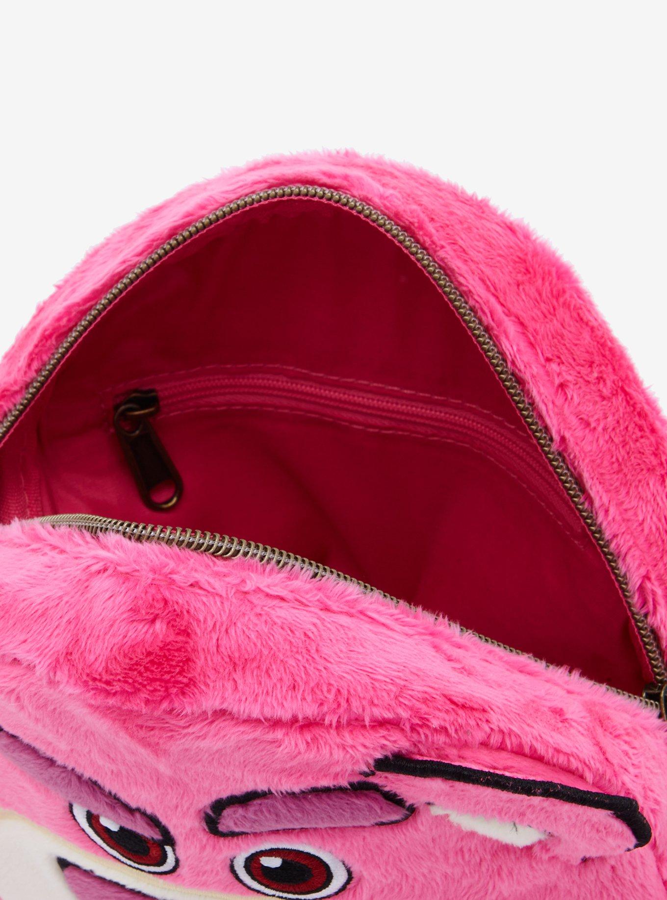 Loungefly Disney Pixar Toy Story 3 Lotso Fuzzy Crossbody Bag, , alternate
