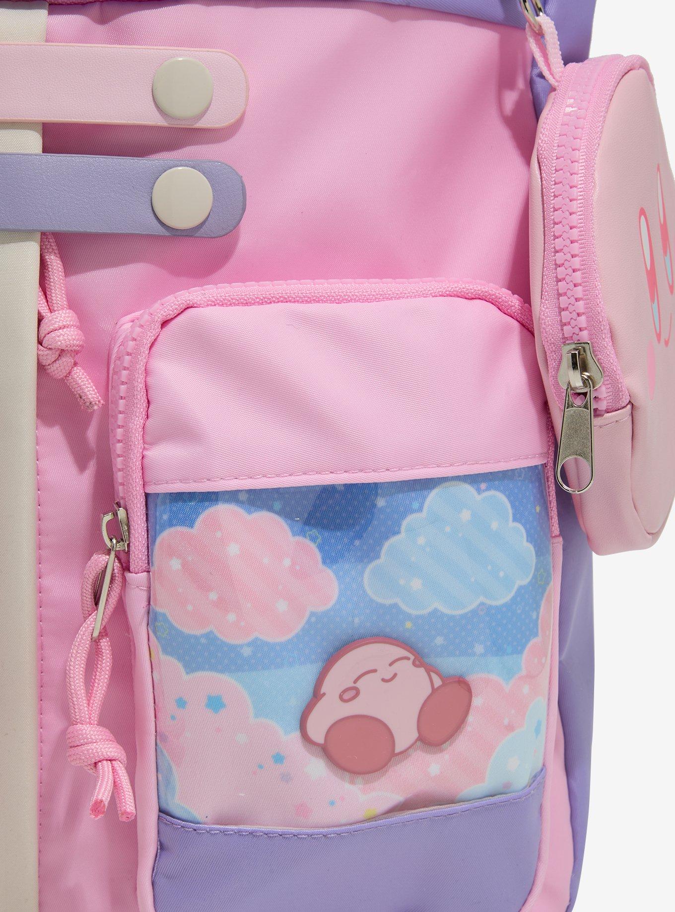 Kirby Pastel Cargo Tote Bag With Coin Purse, , alternate