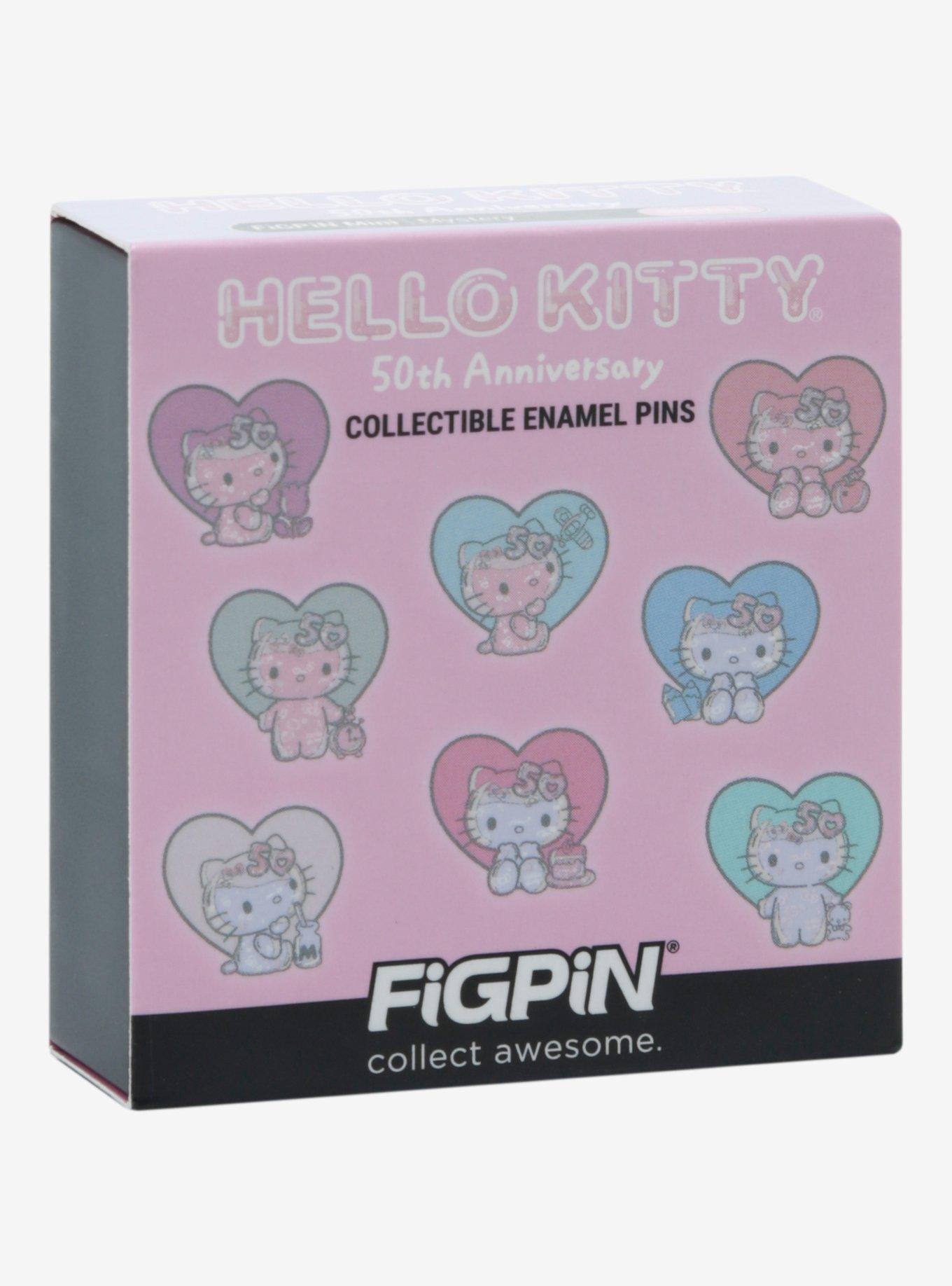 FiGPiN Hello Kitty 50th Anniversary Blind Box Enamel Pin