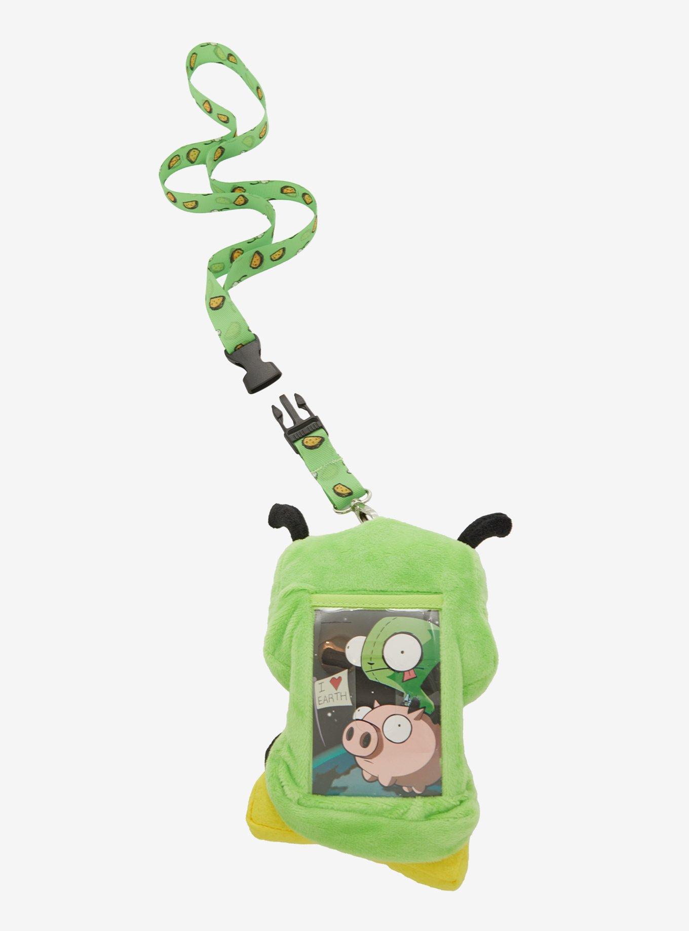 Invader Zim GIR Plush Lanyard, , alternate