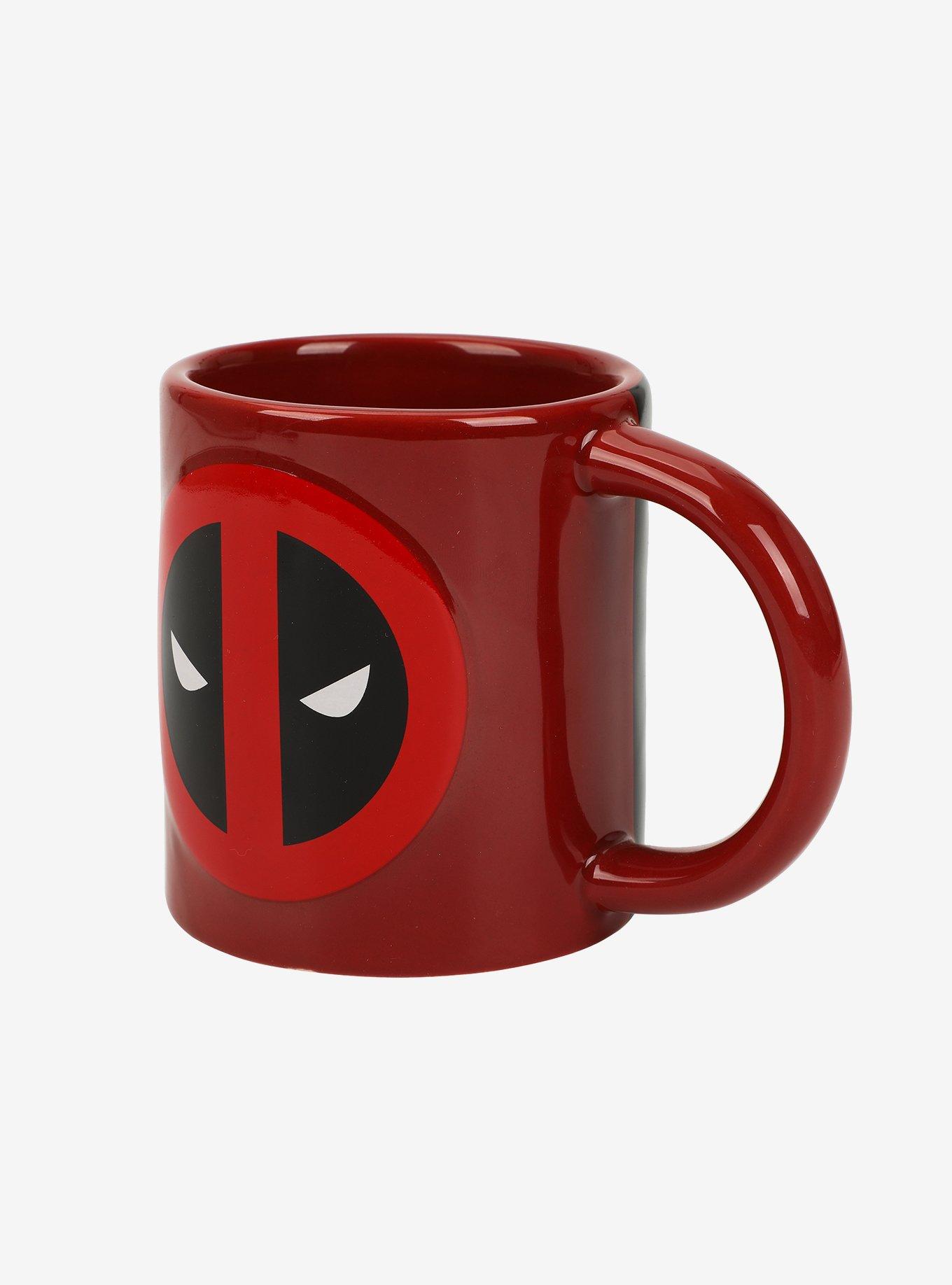 Marvel Deadpool Logo Split Mug, , hi-res