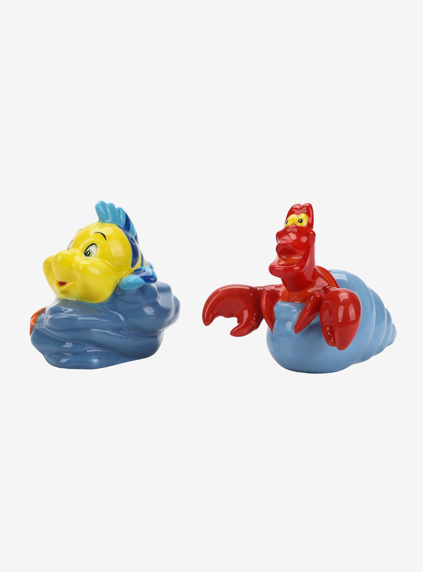 Disney The Little Mermaid Sebastian & Flounder Salt & Pepper Shaker Set, , hi-res