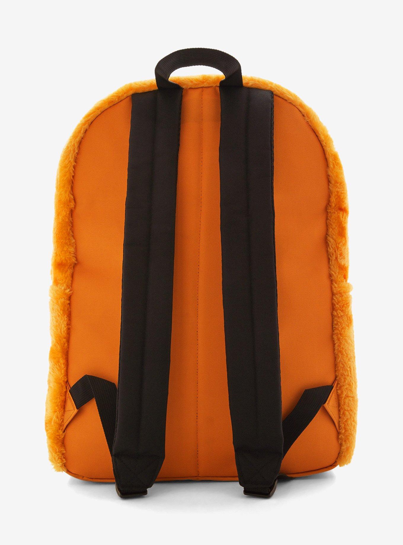Garfield Smiling Fuzzy Backpack, , alternate