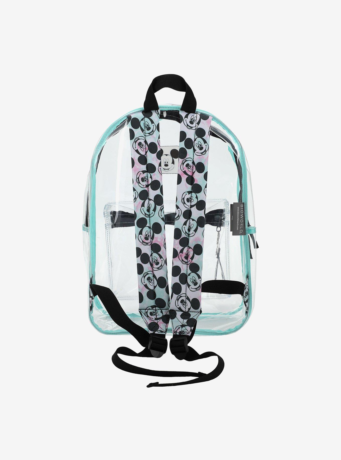 Disney Mickey Mouse Clear Backpack, , alternate