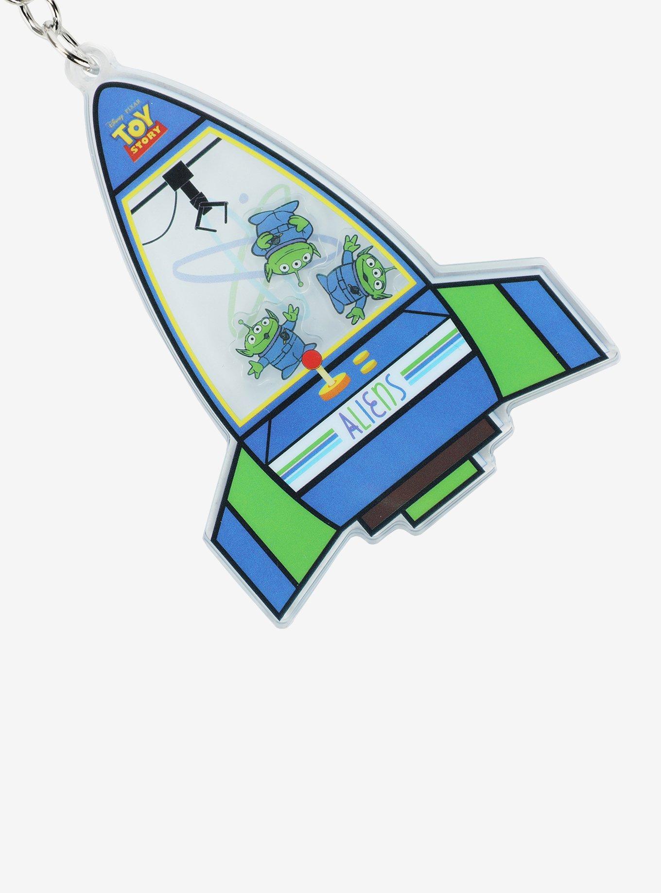 Disney Pixar Toy Story Alien Rocket Shaker Key Chain, , hi-res