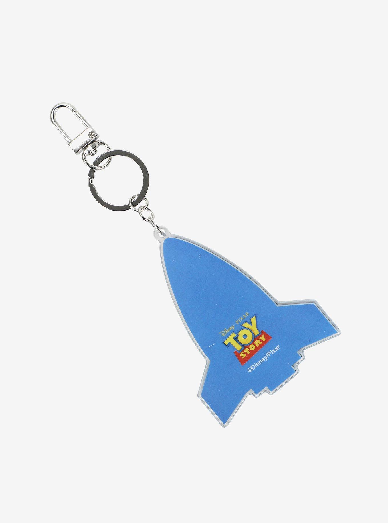 Disney Pixar Toy Story Alien Rocket Shaker Key Chain, , alternate