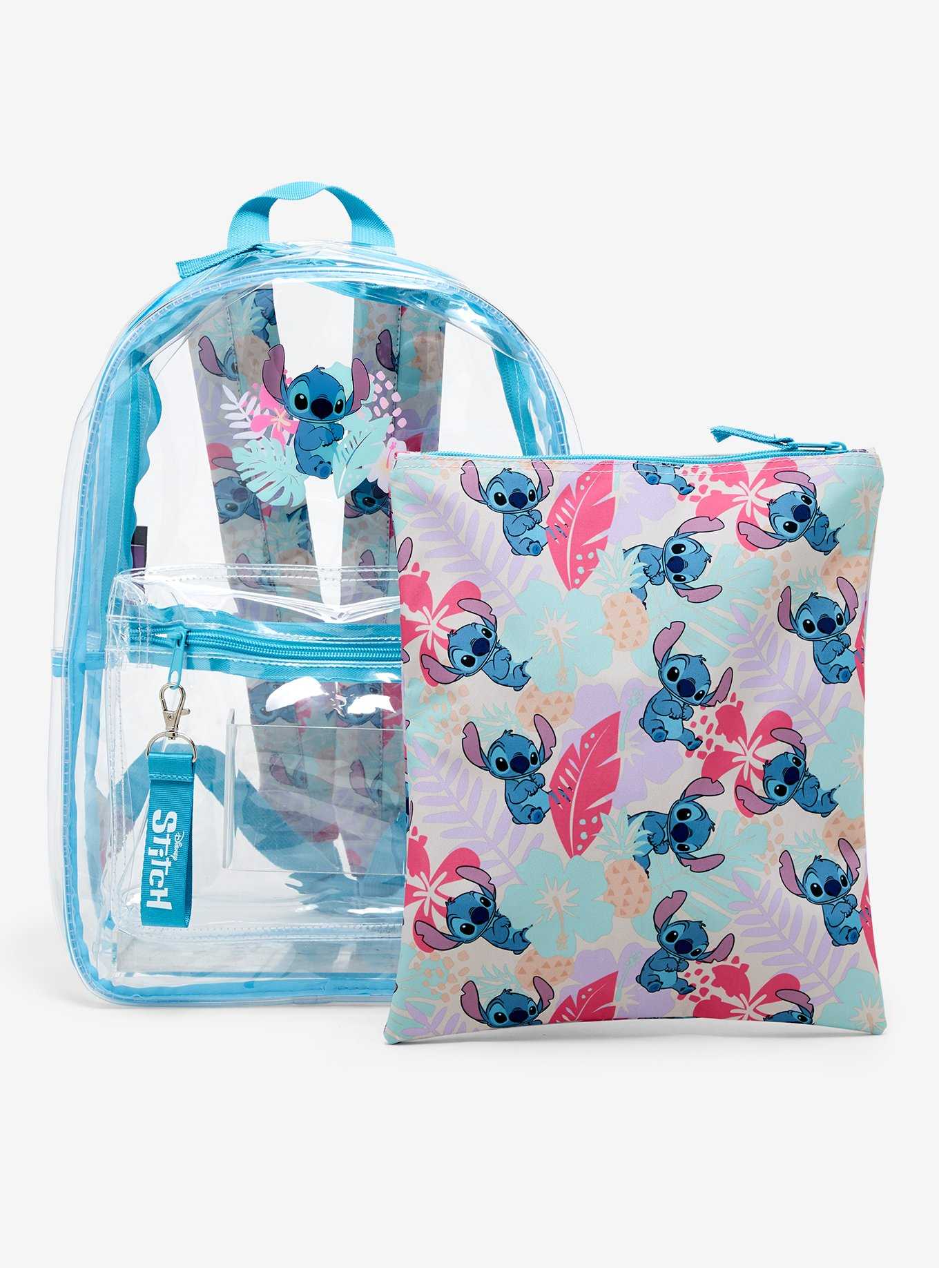 Disney Stitch Clear Backpack, , hi-res