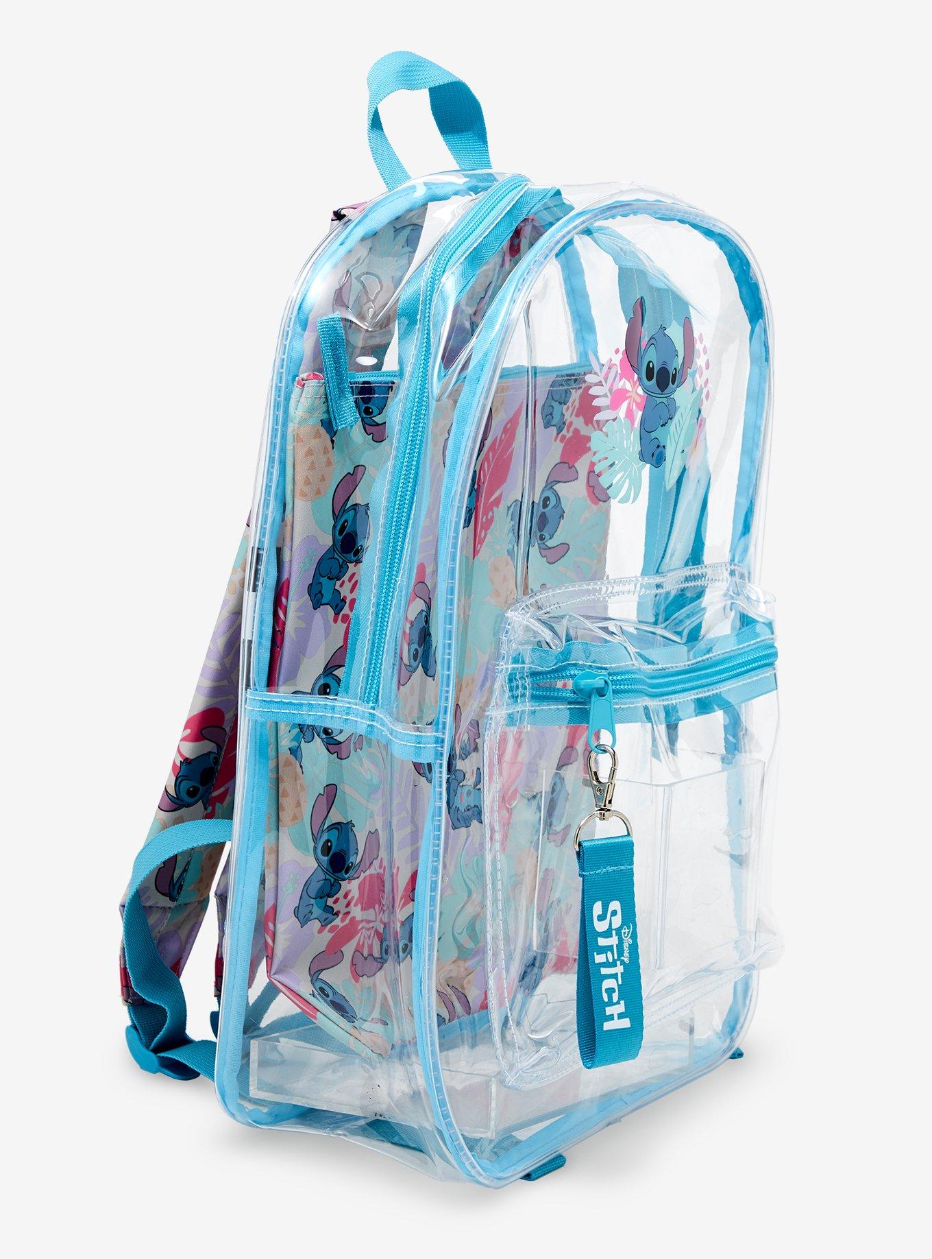 Disney Stitch Clear Backpack, , alternate
