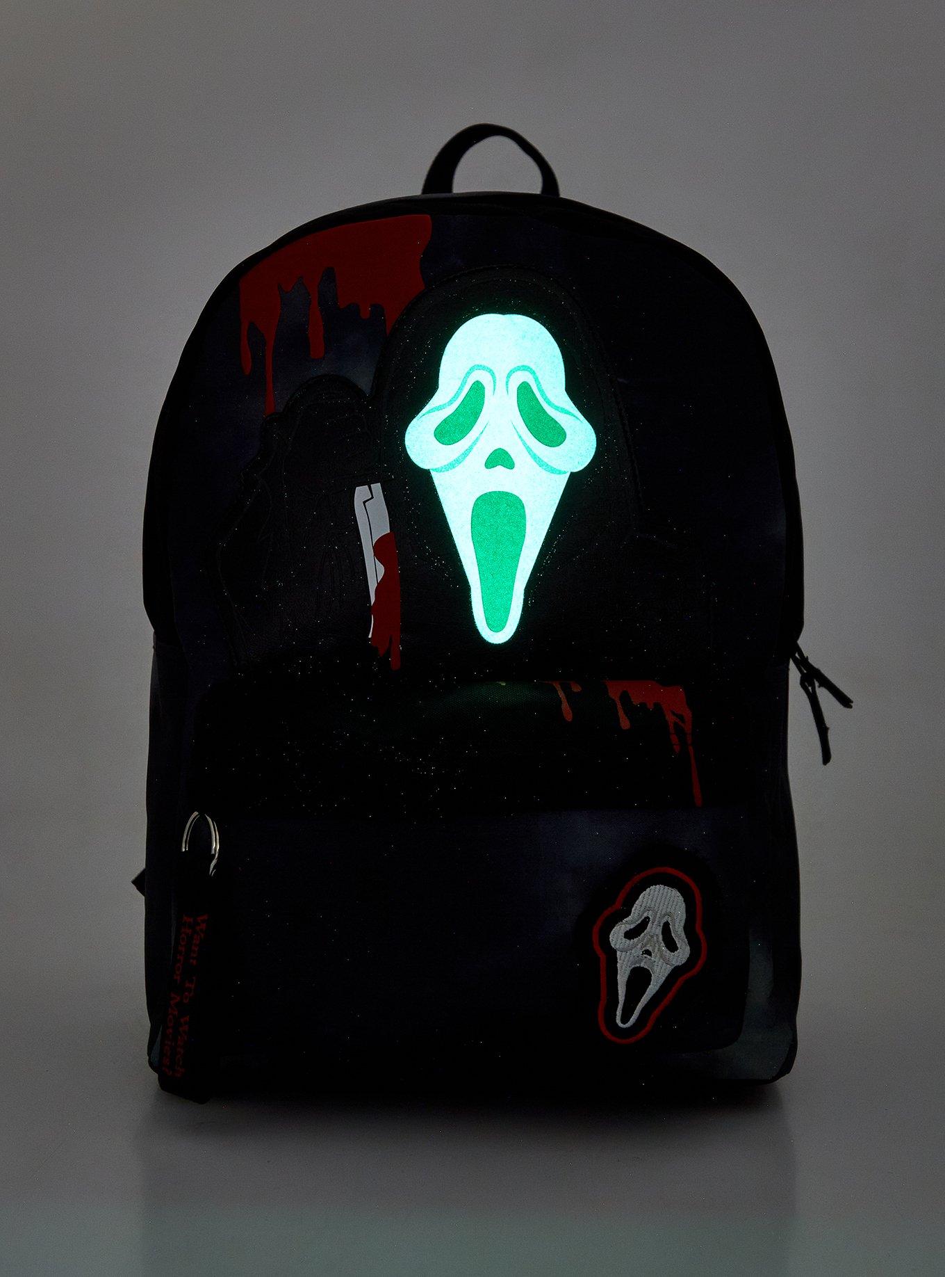 Scream Ghost Face Glow-In-The-Dark Backpack, , alternate