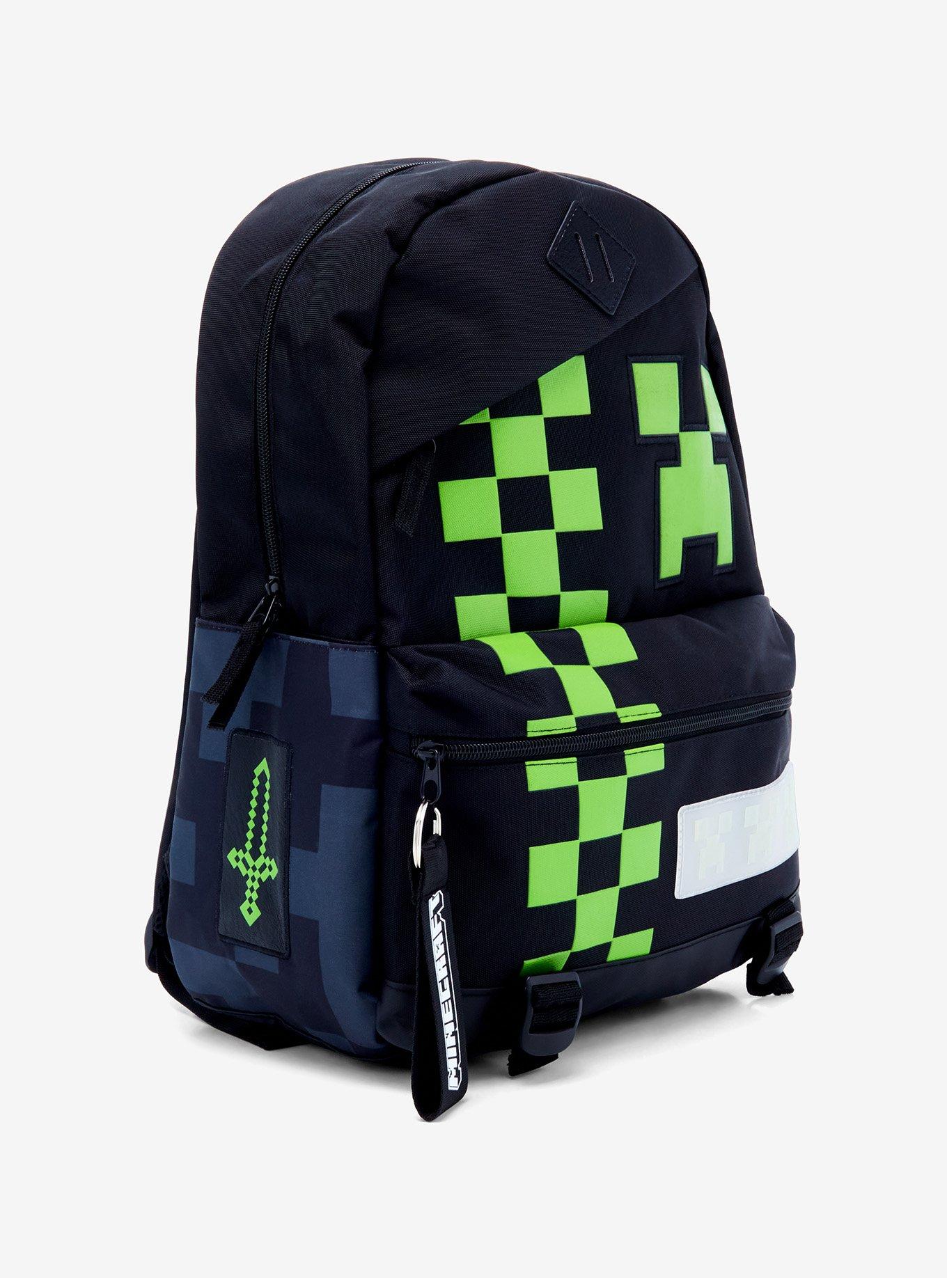Minecraft Creeper Backpack, , alternate