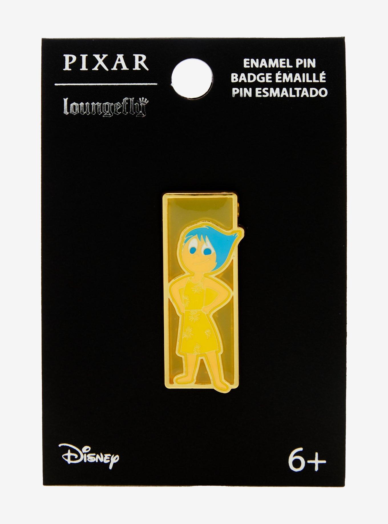 Loungefly Disney Pixar Inside Out Joy Portrait Enamel Pin - BoxLunch Exclusive, , hi-res