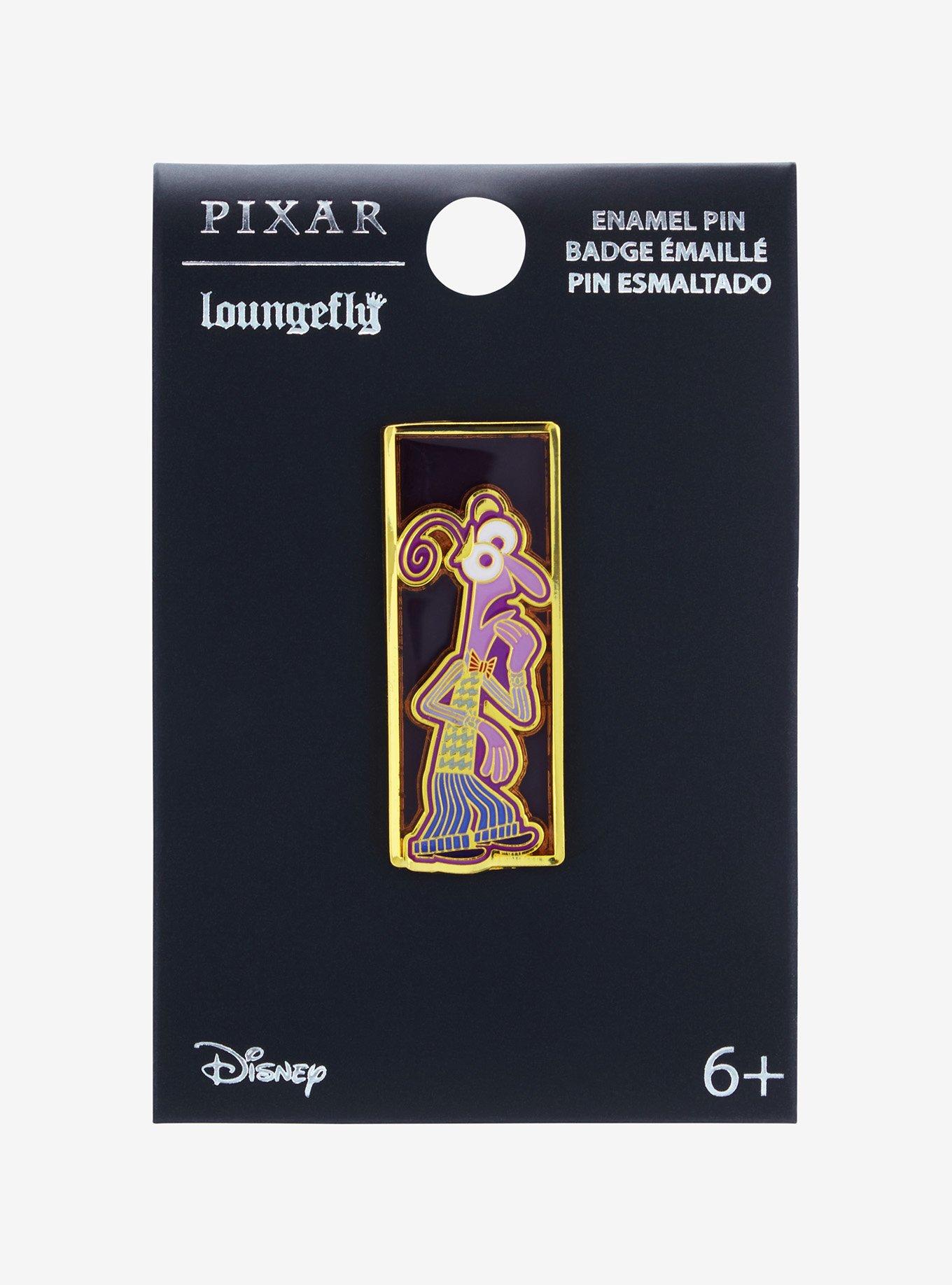 Loungefly Disney Pixar Inside Out Fear Panel Enamel Pin — BoxLunch Exclusive, , alternate