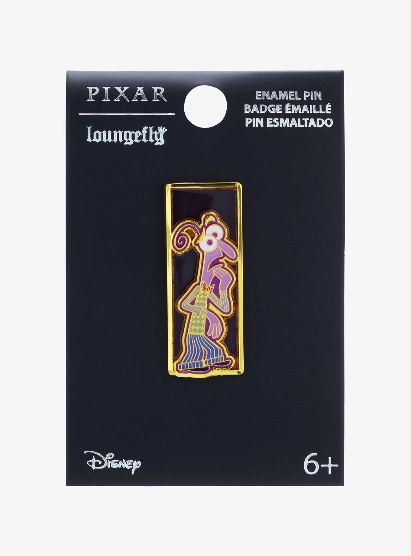Loungefly Disney Pixar Inside Out Fear Panel Enamel Pin — BoxLunch Exclusive, , hi-res