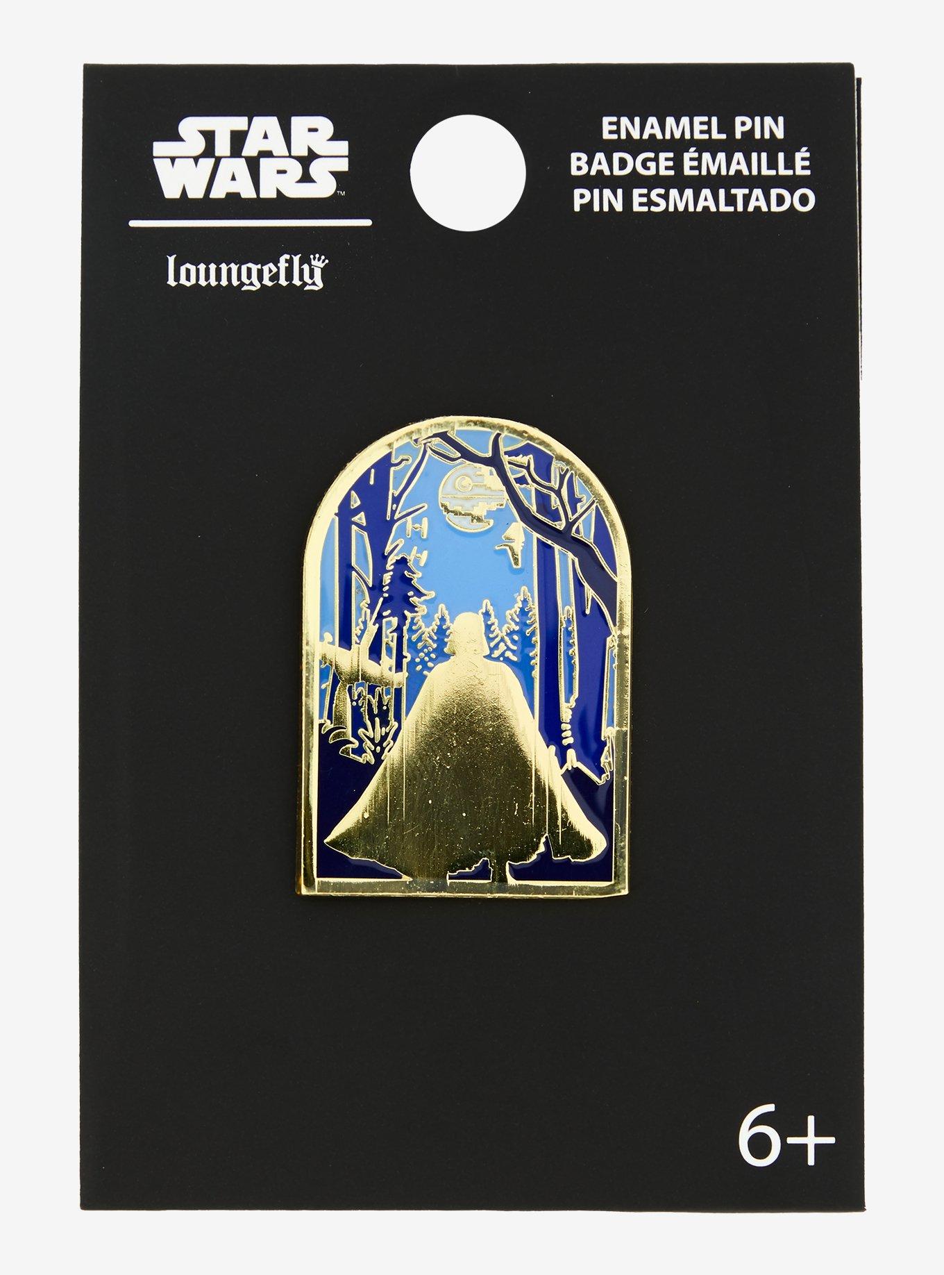 Loungefly Star Wars Darth Vader Silhouette Enamel Pin — BoxLunch Exclusive