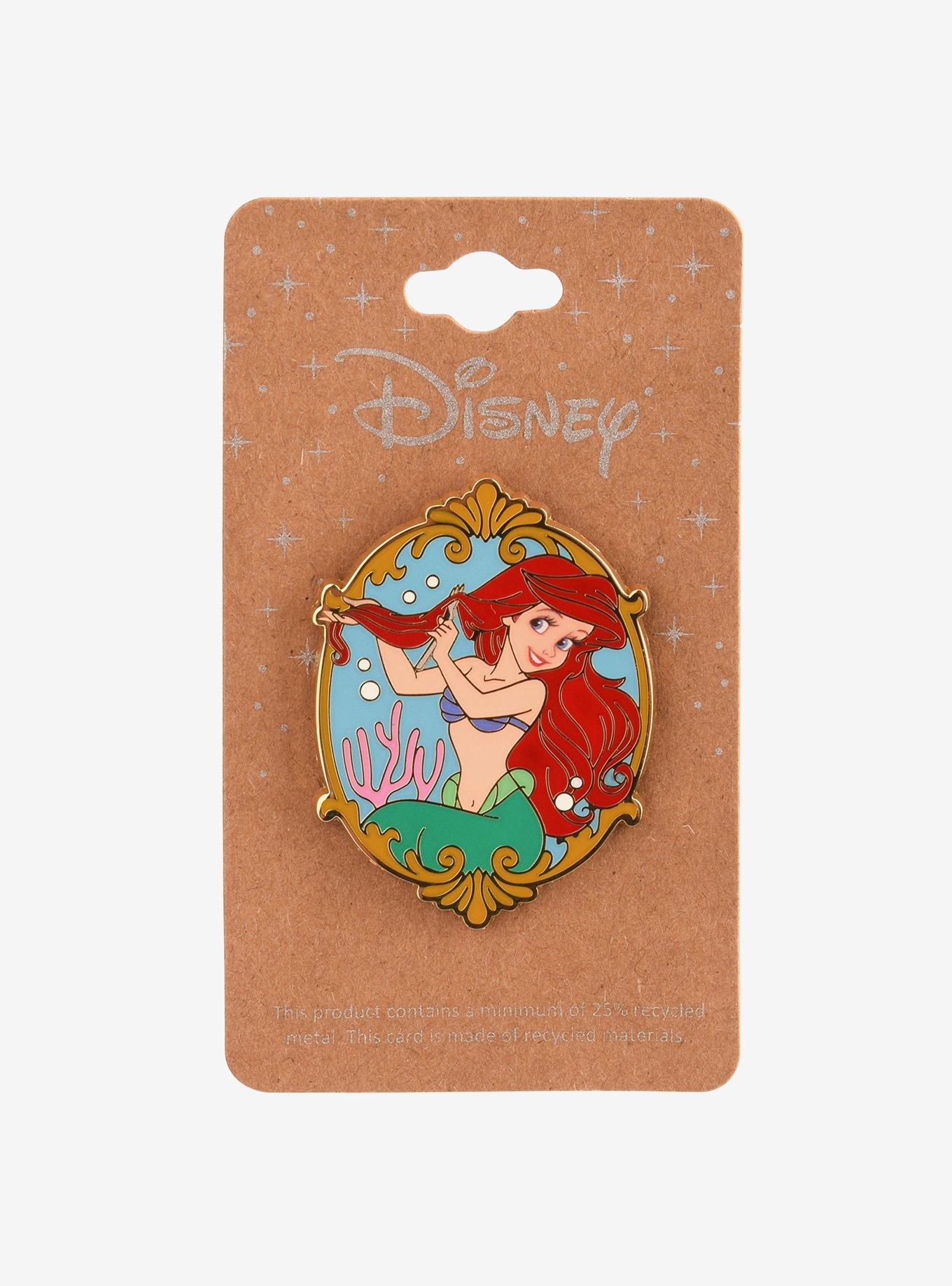 Disney The Little Mermaid Ariel Frame Portrait Enamel Pin — BoxLunch Exclusive