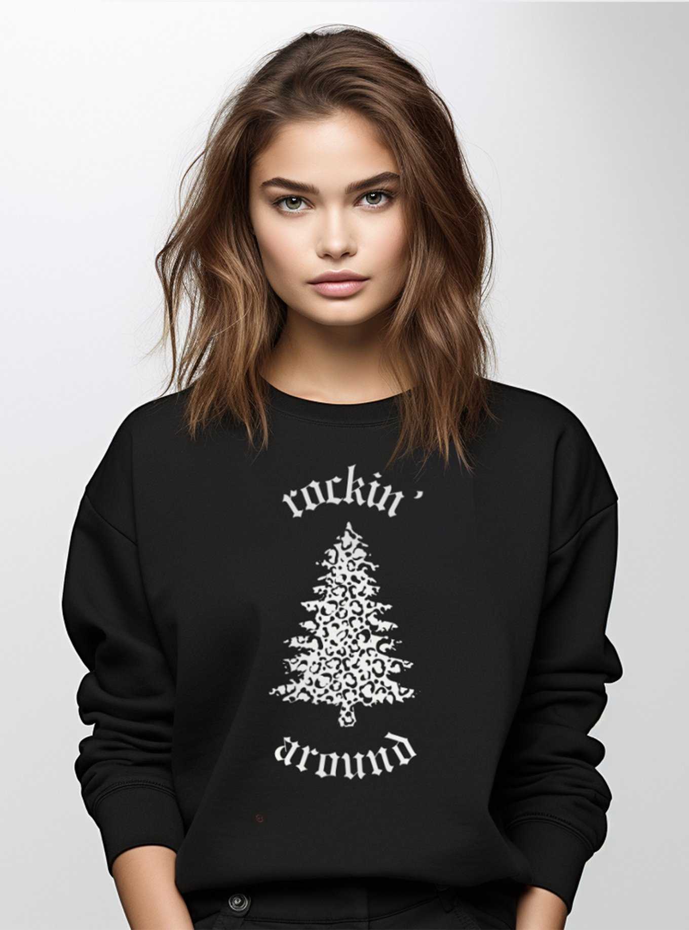 Rockin' Around Ugly Christmas Sweater, , hi-res