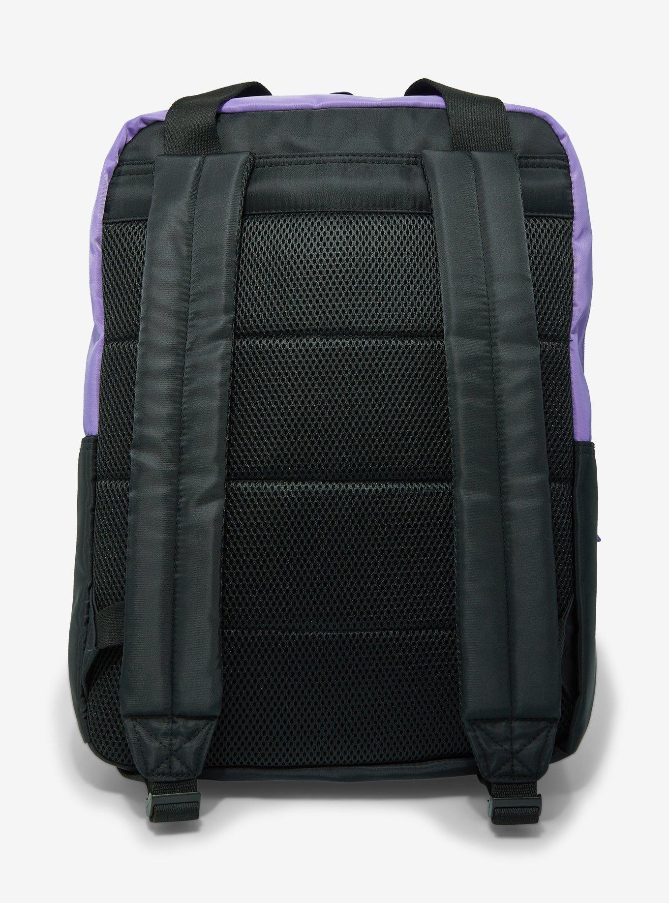 Kuromi Fuzzy Face Backpack, , alternate