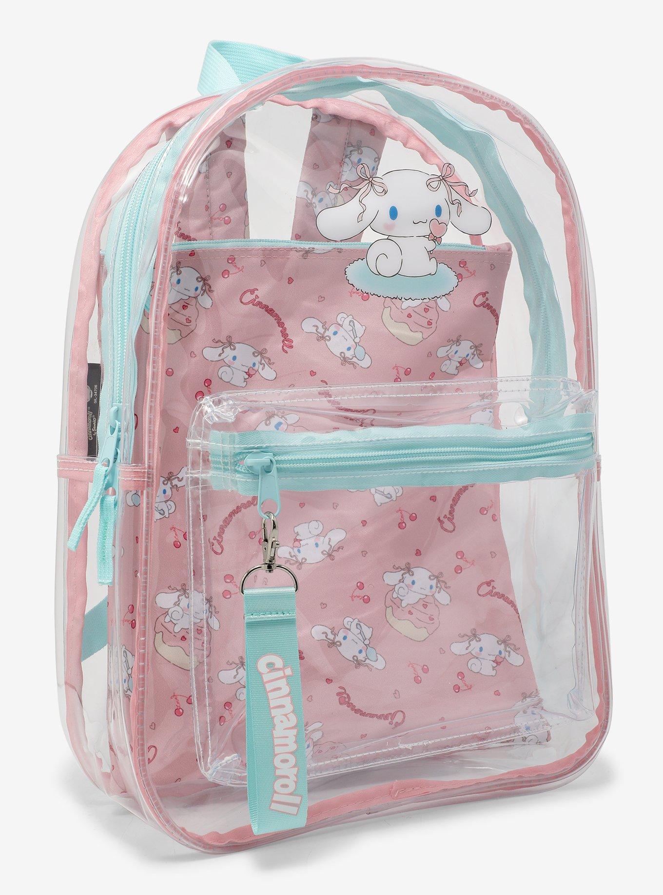 Cinnamoroll Sweets Clear Backpack, , alternate