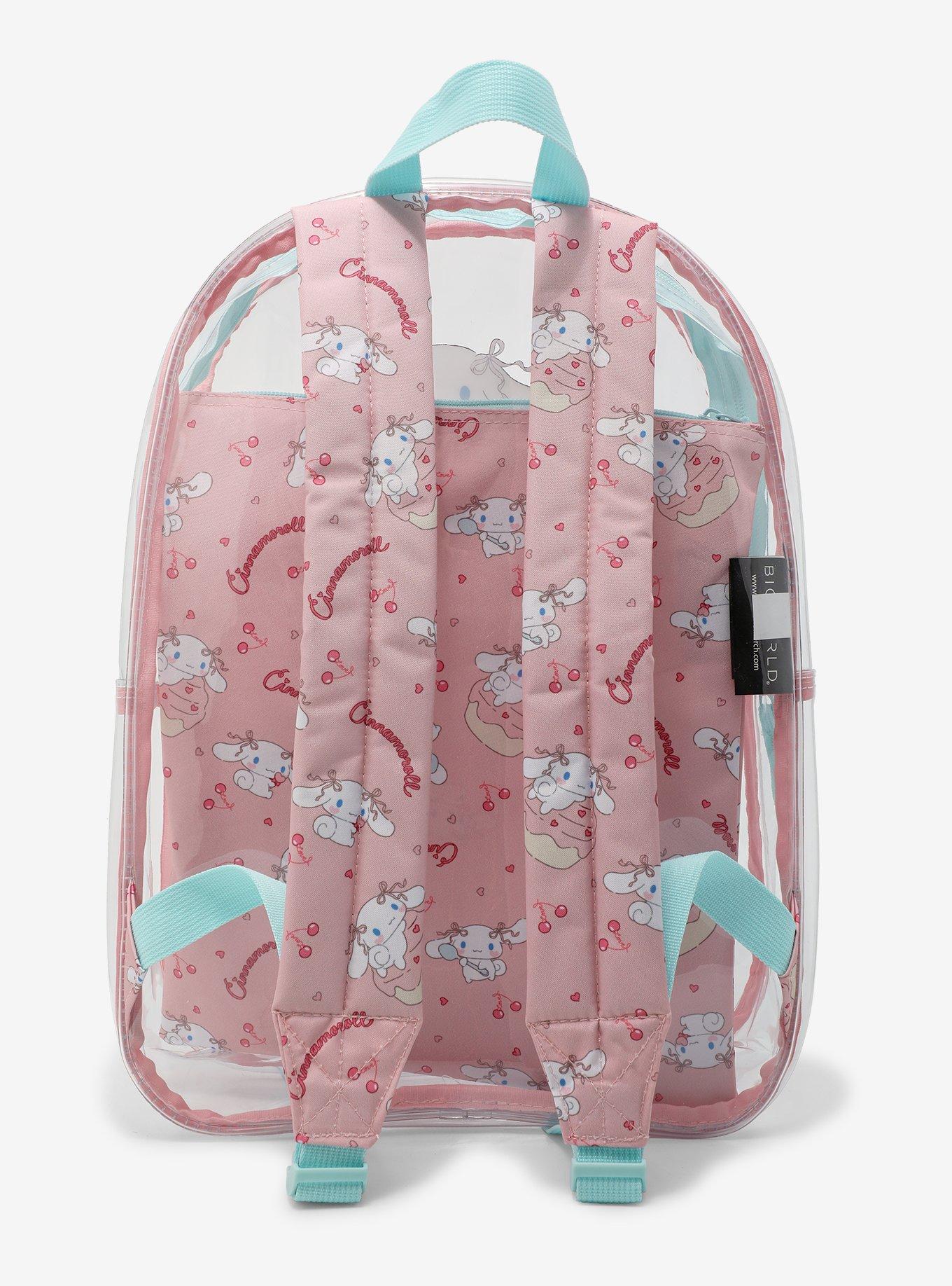 Cinnamoroll Sweets Clear Backpack, , alternate