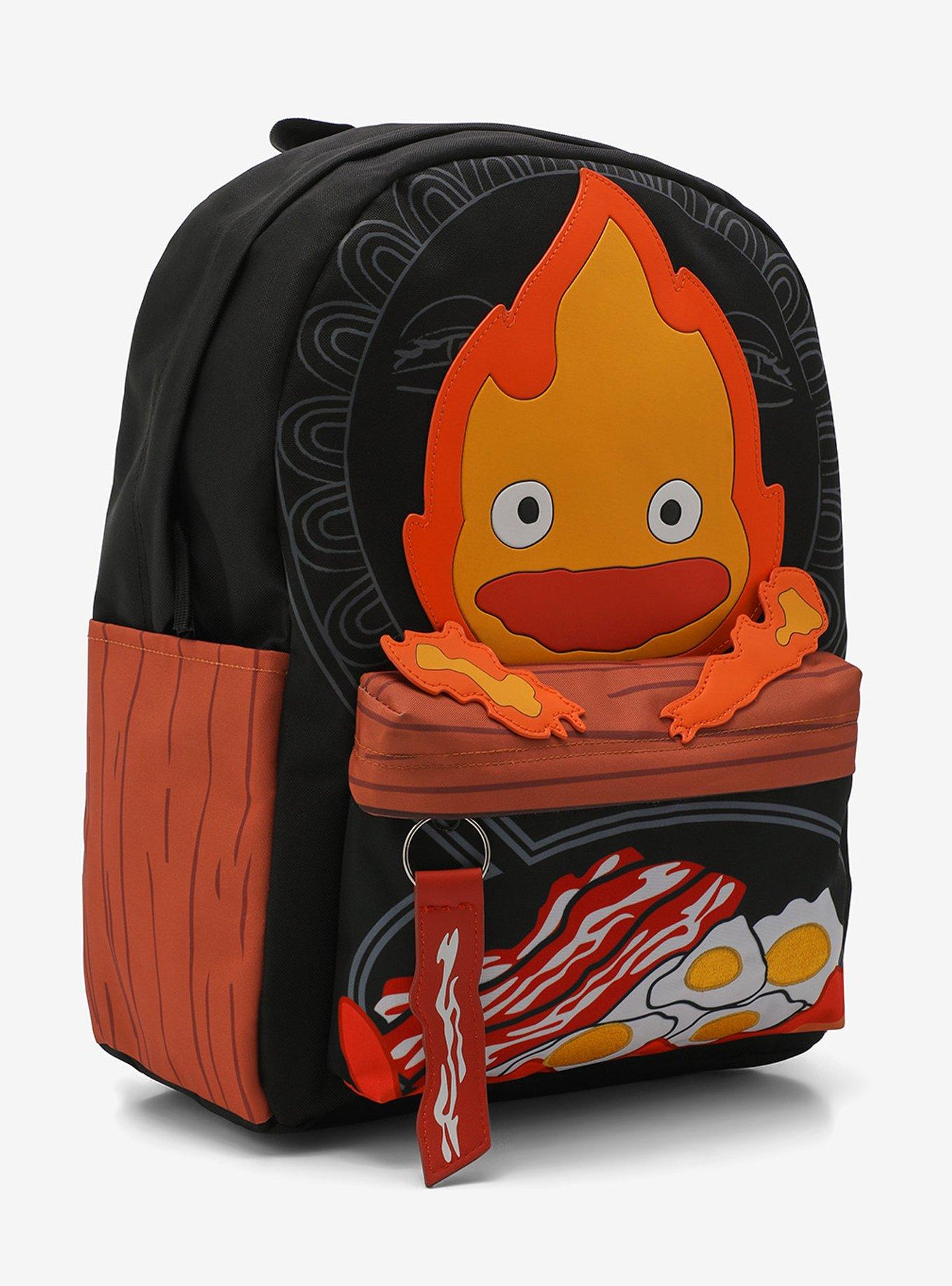 Studio Ghibli® Howl's Moving Castle Calcifer Bacon Backpack, , hi-res