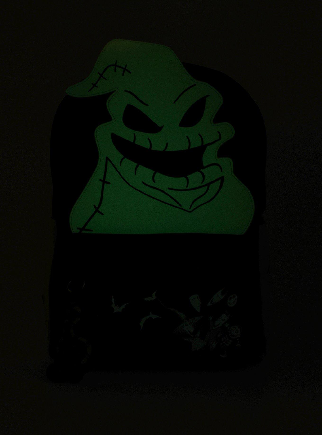 The Nightmare Before Christmas Oogie Boogie Glow-In-The-Dark Backpack, , alternate