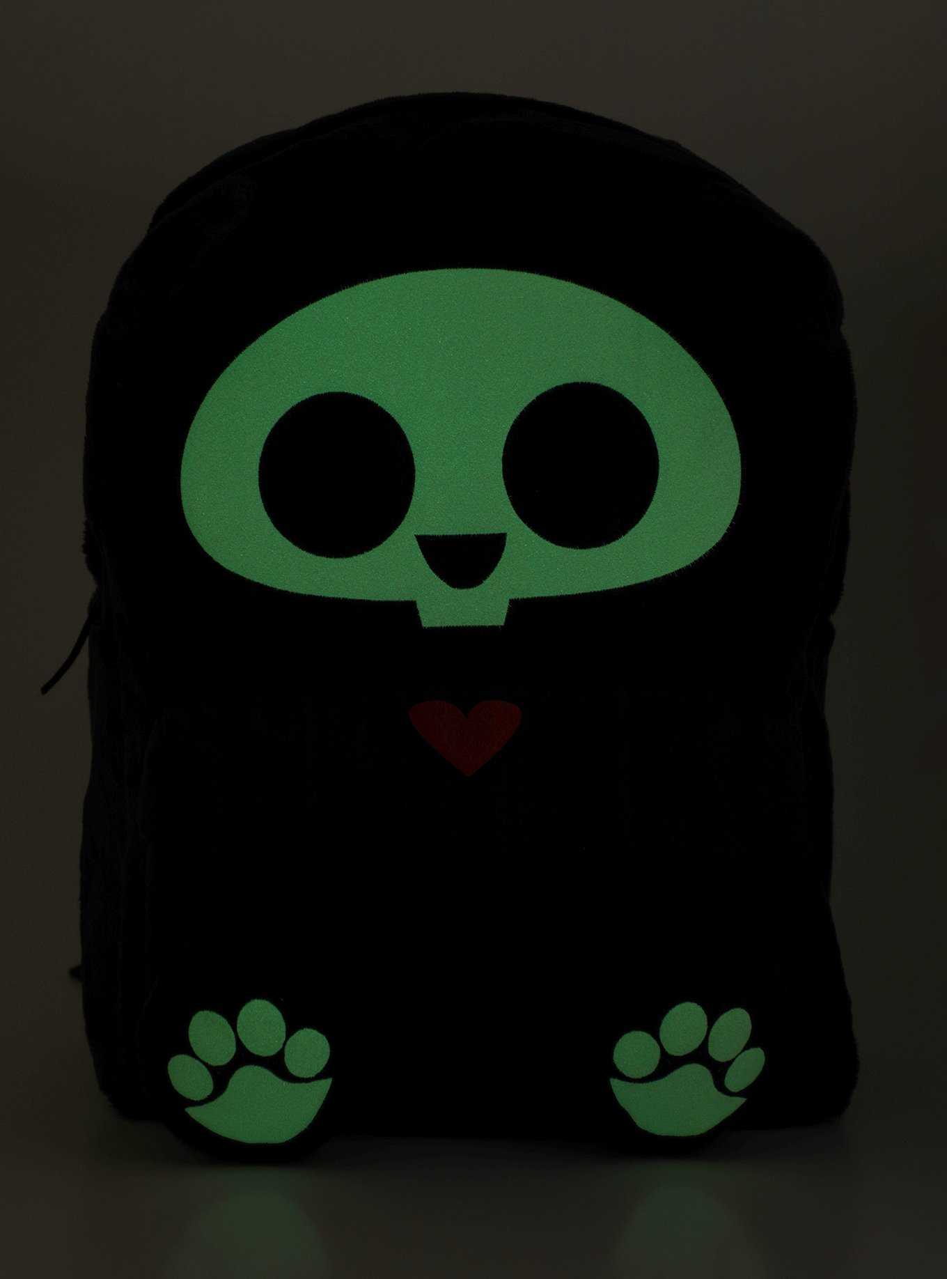 Skelanimals Kit Figural Fuzzy Backpack, , hi-res