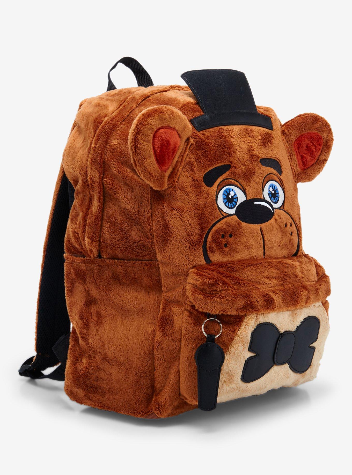 Five Nights At Freddy's Figural Fuzzy Freddy Backpack, , alternate